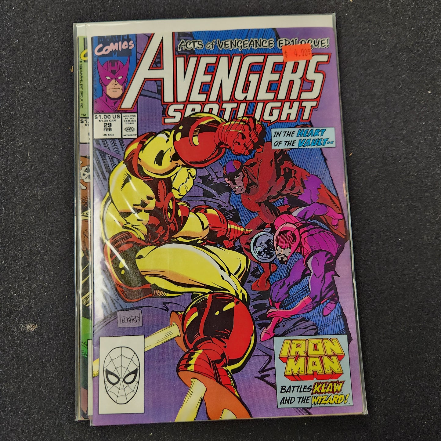 Avengers Spotlight – Marvel Comics – (1989–1991) – Volume 1 – #29