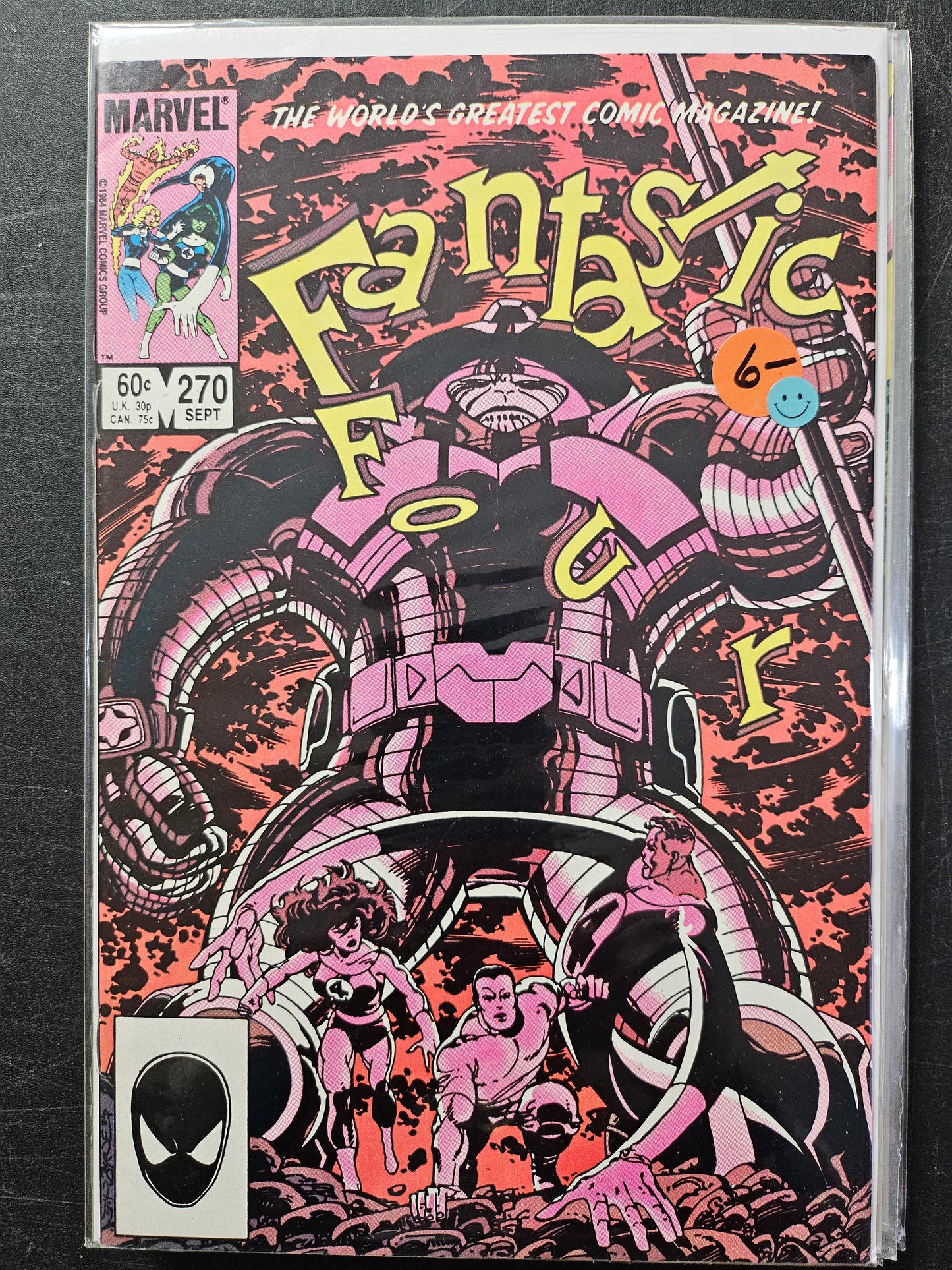 101.100 Fantastic Four – #270 – v1 (1961–1995)