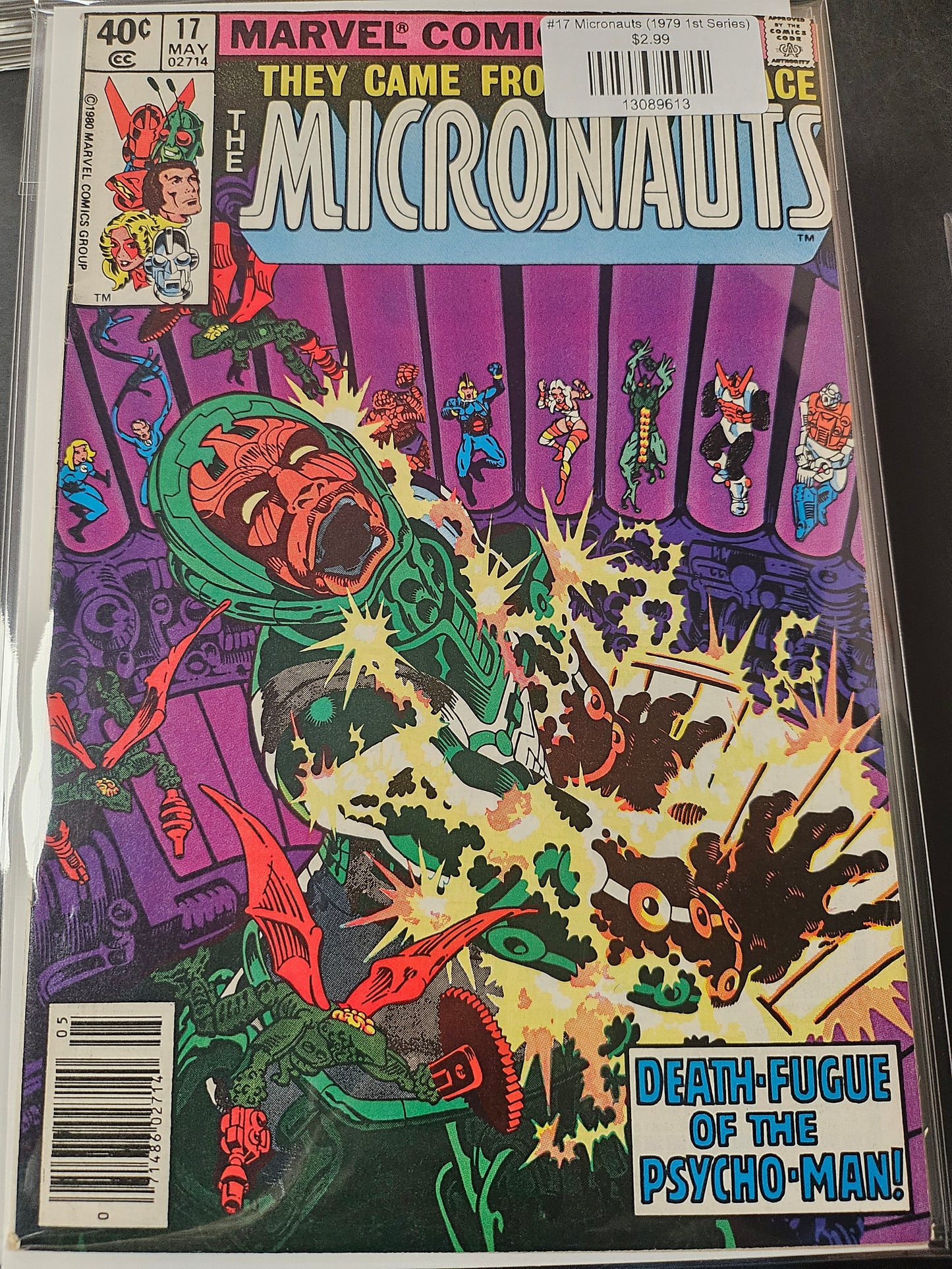 #17 Micronauts (1979 1st Series)
