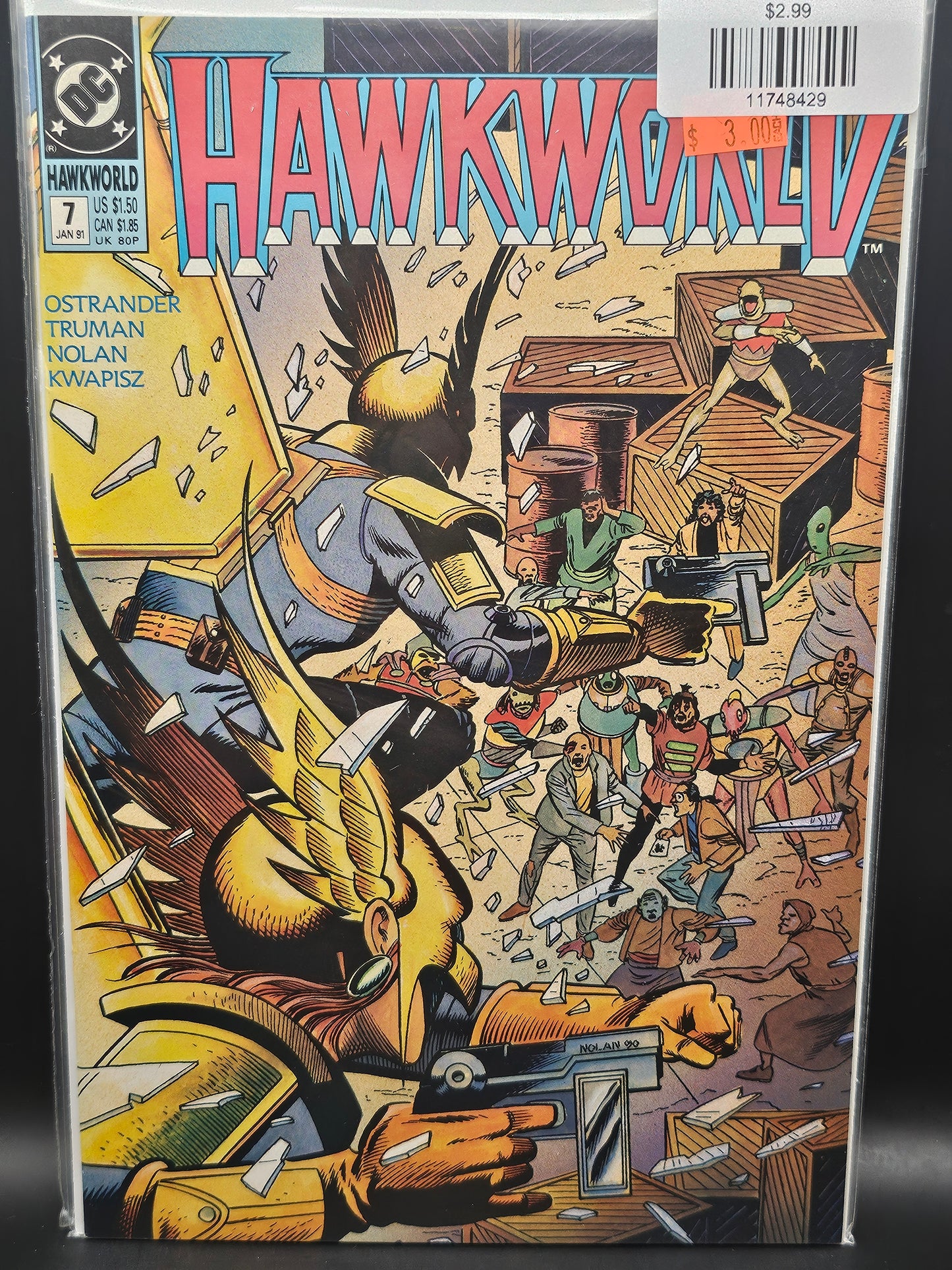 #7 Hawkworld (1990 2nd Series)