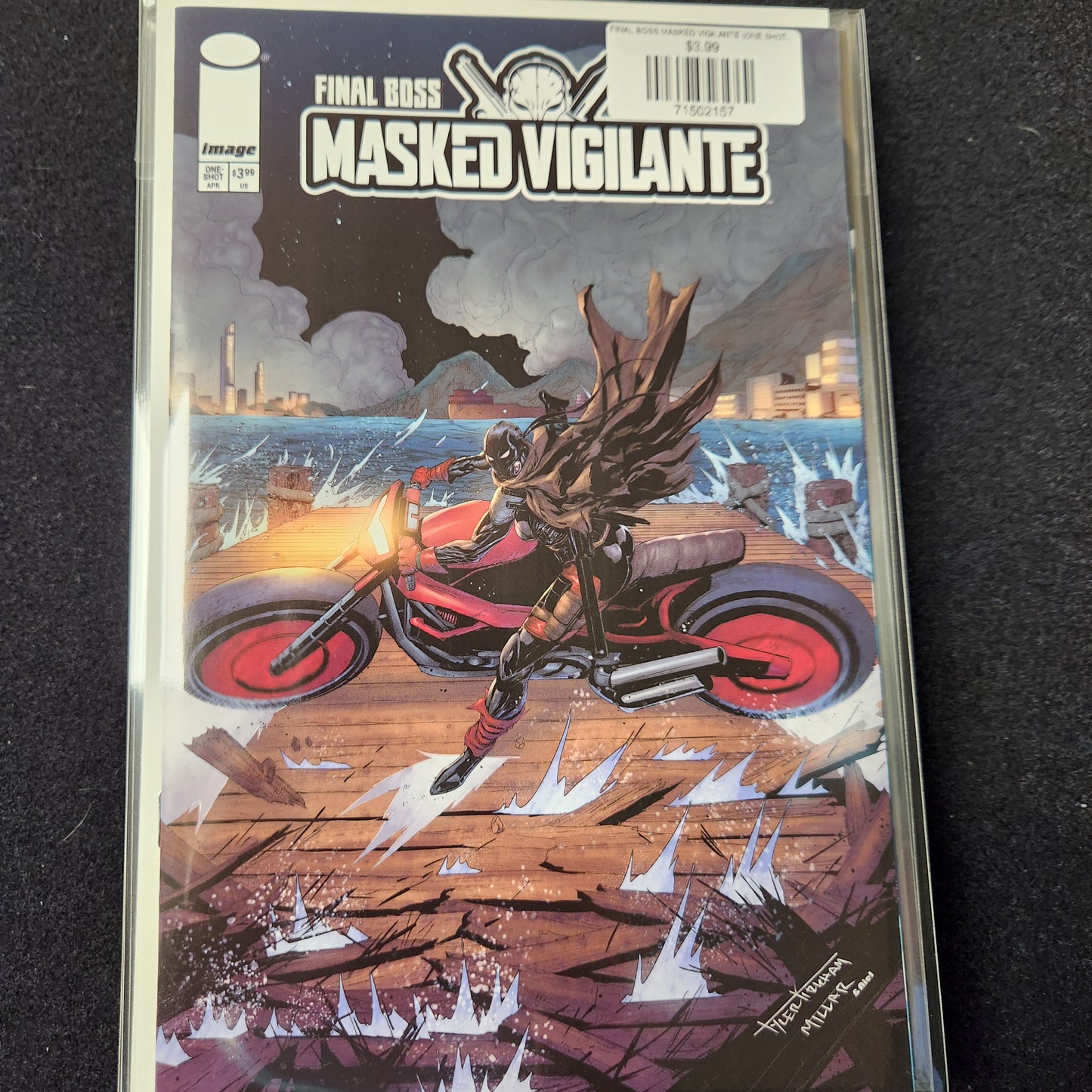 FINAL BOSS MASKED VIGILANTE (ONE SHOT) CVR A TYLER KIRKHAM (MR)