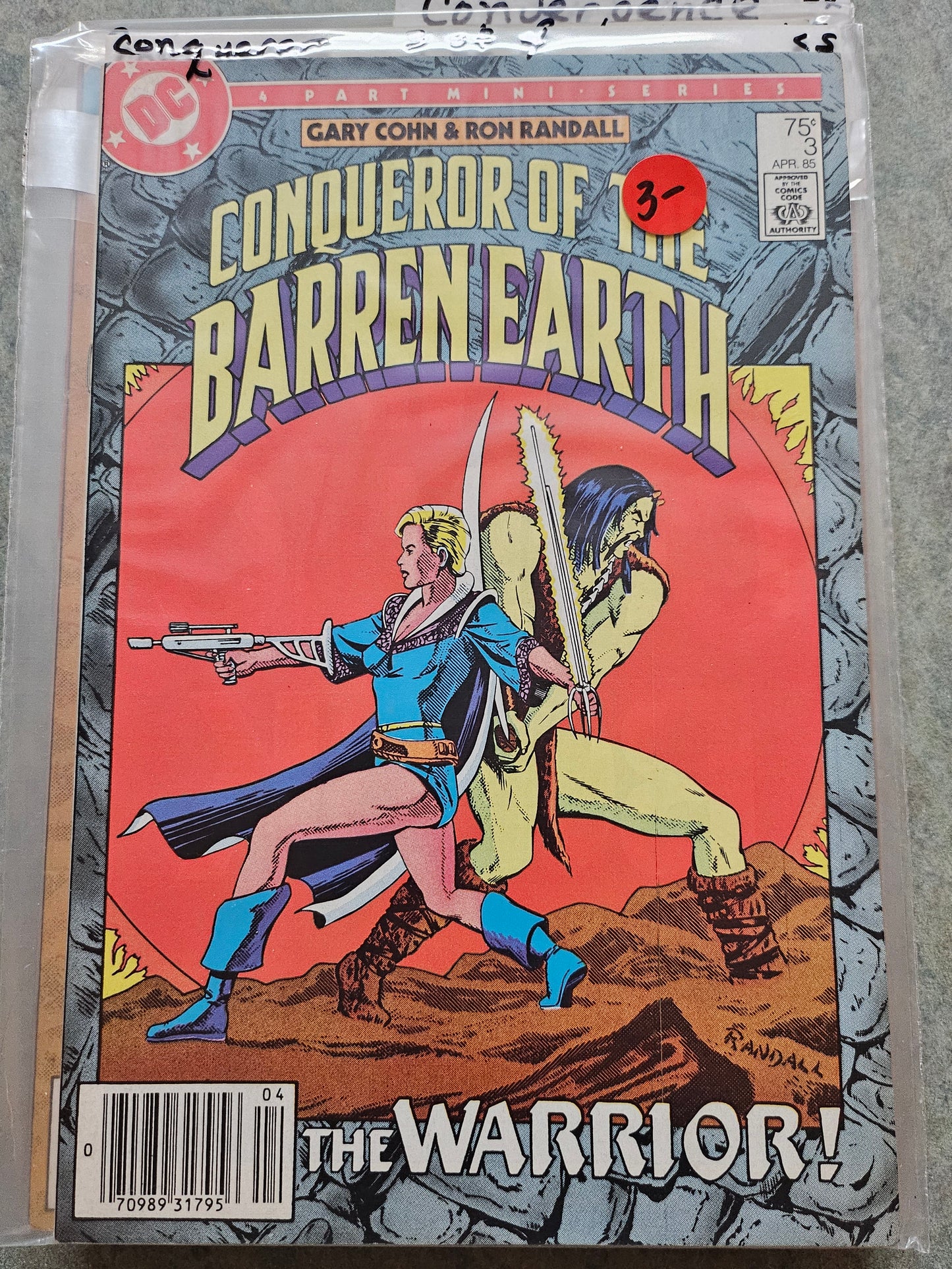 104.101 – Conqueror of the Barren Earth - #3 -(LS) mini series -1985