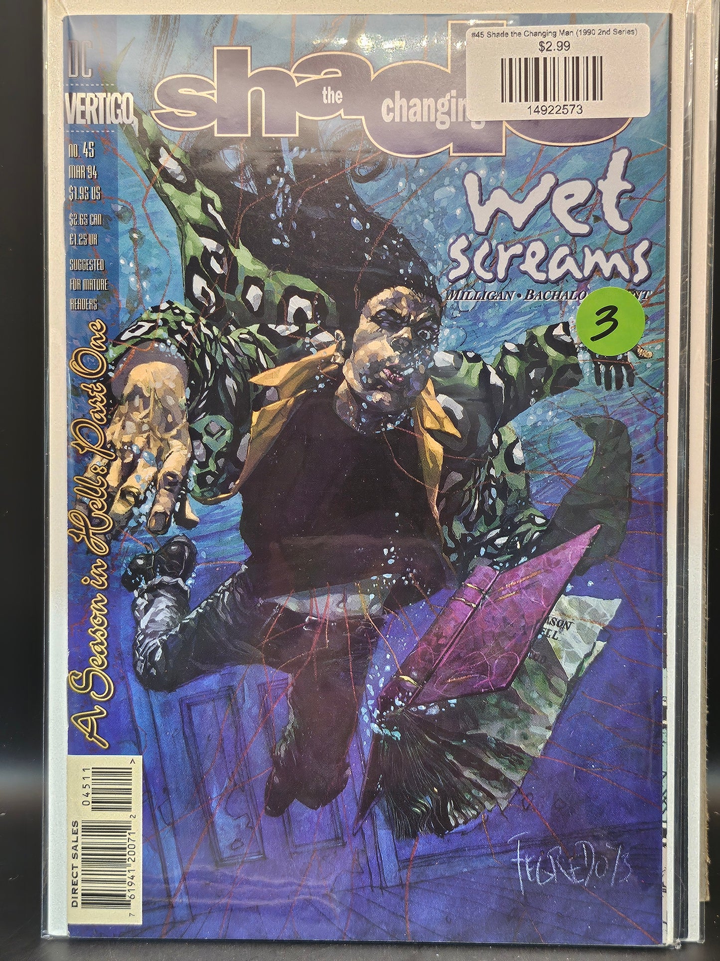 #45 Shade the Changing Man (1990 2nd Series)