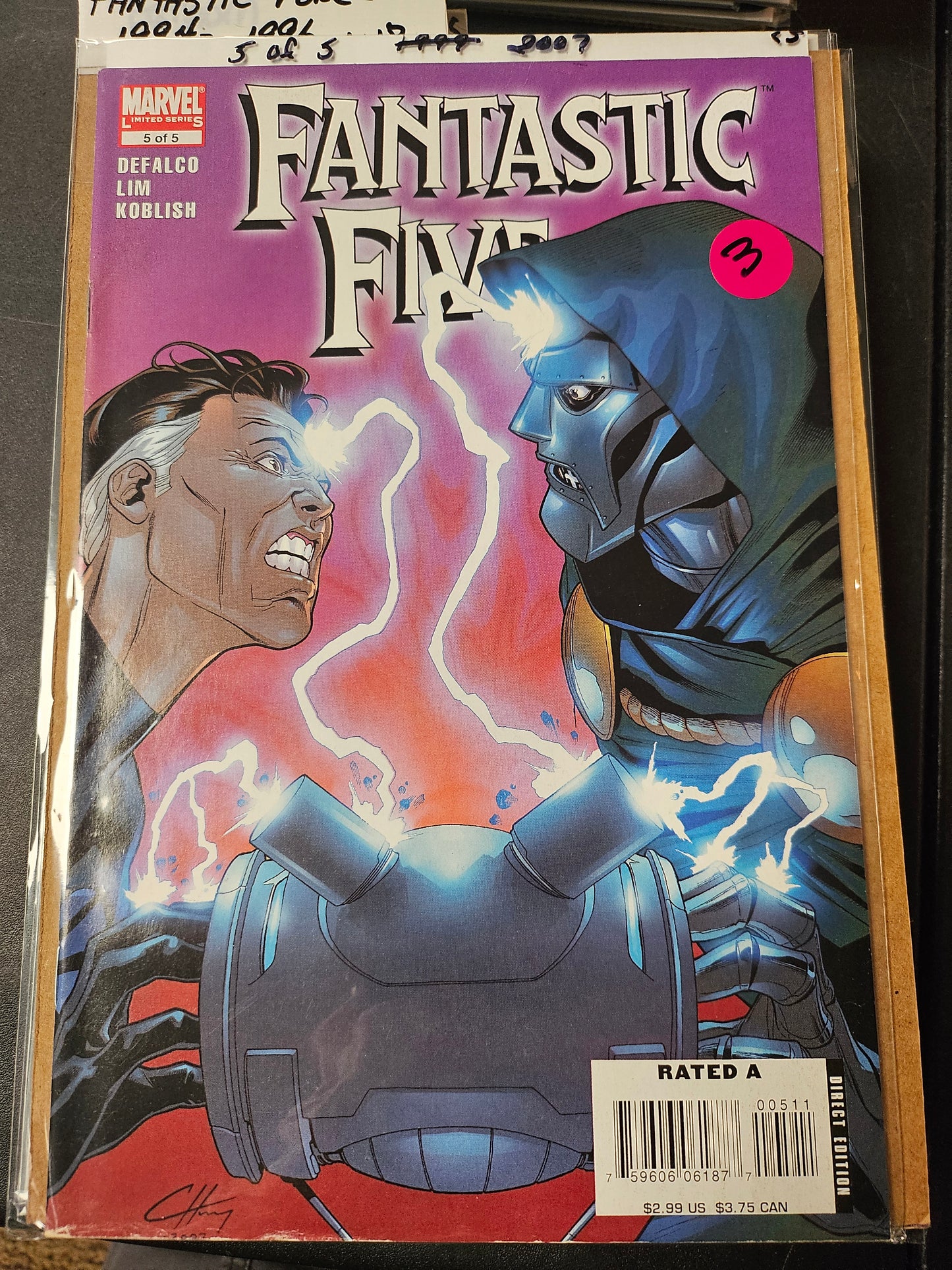 107.107 – #5 - Fantastic Five LS -1999