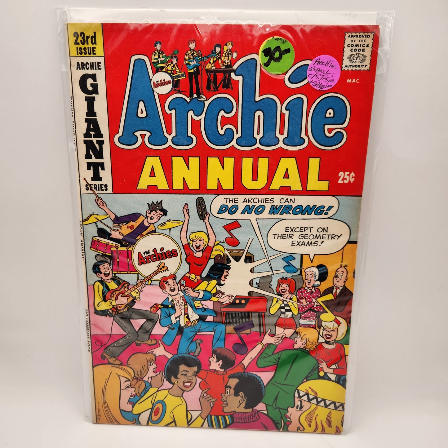 Archie Annual – Archie Comics – 1950–1975 – Volume 1 – Ongoing Series – #23
