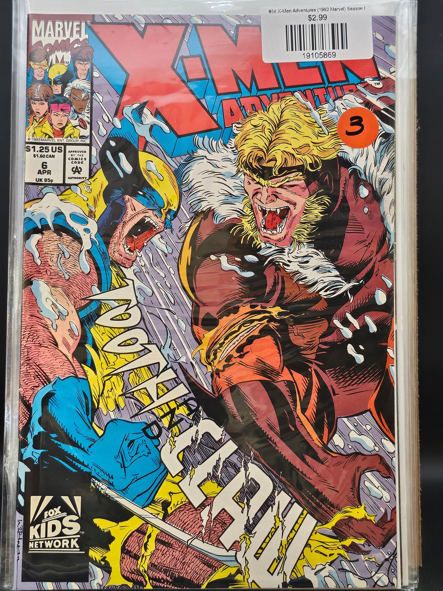 #6d X-Men Adventures (1992 Marvel) Season I