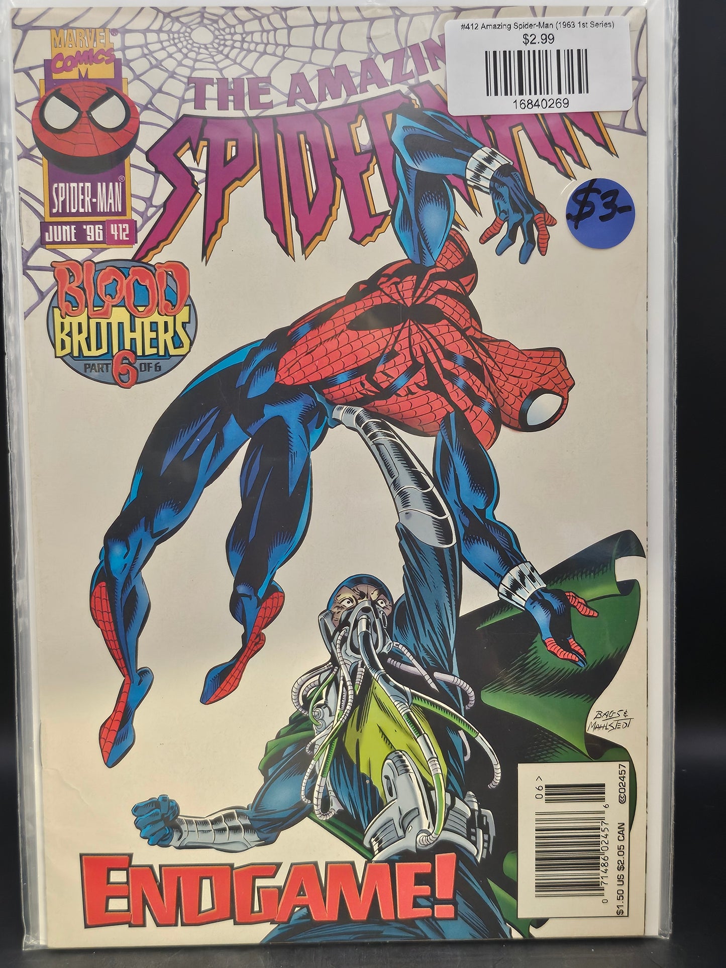 #412 Amazing Spider-Man (1963 1st Series)