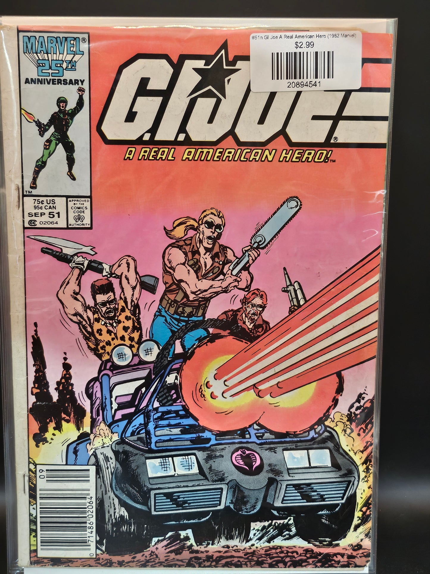 #51n GI Joe A Real American Hero (1982 Marvel)