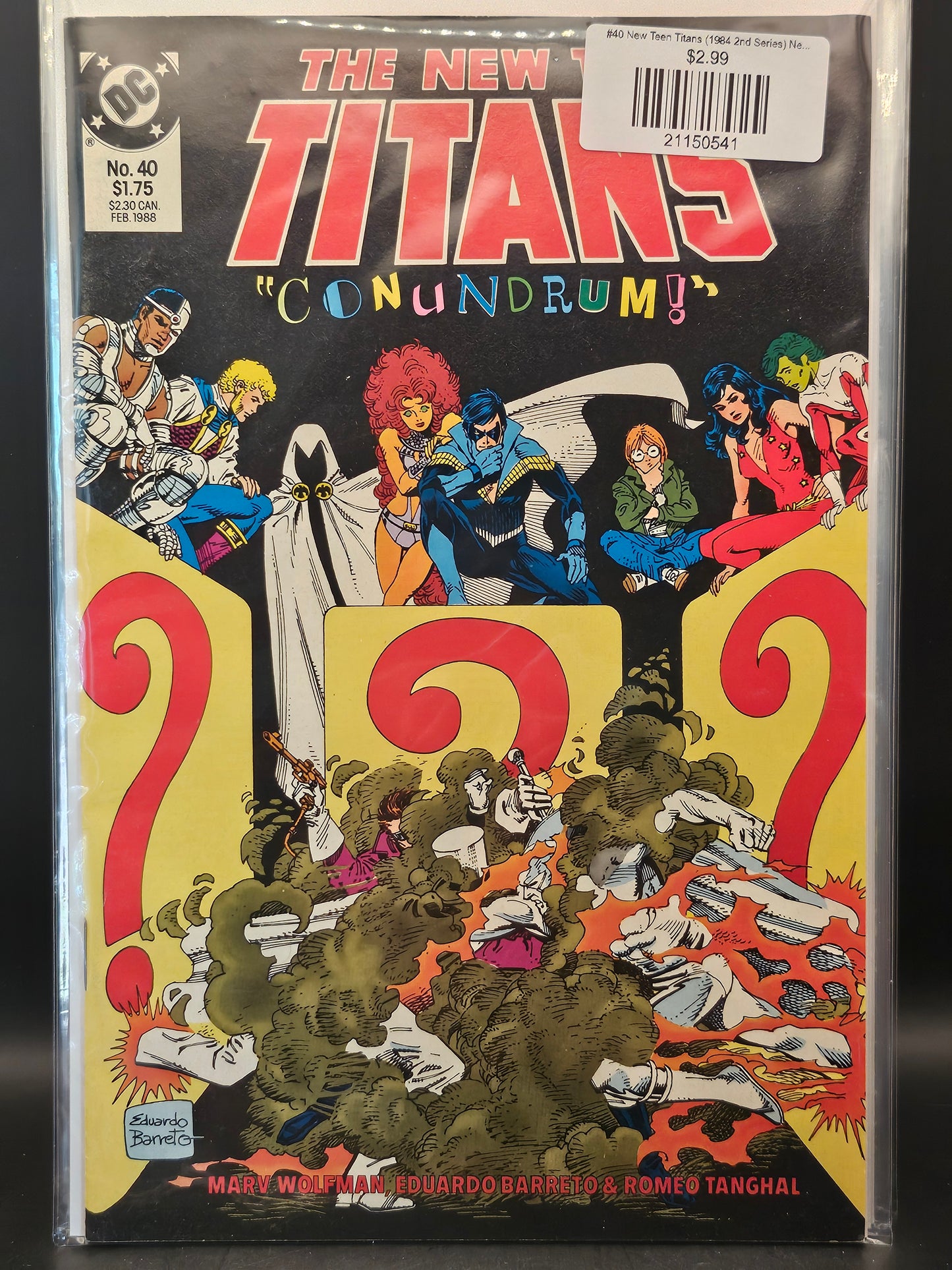 #40 New Teen Titans (1984 2nd Series) New Titans