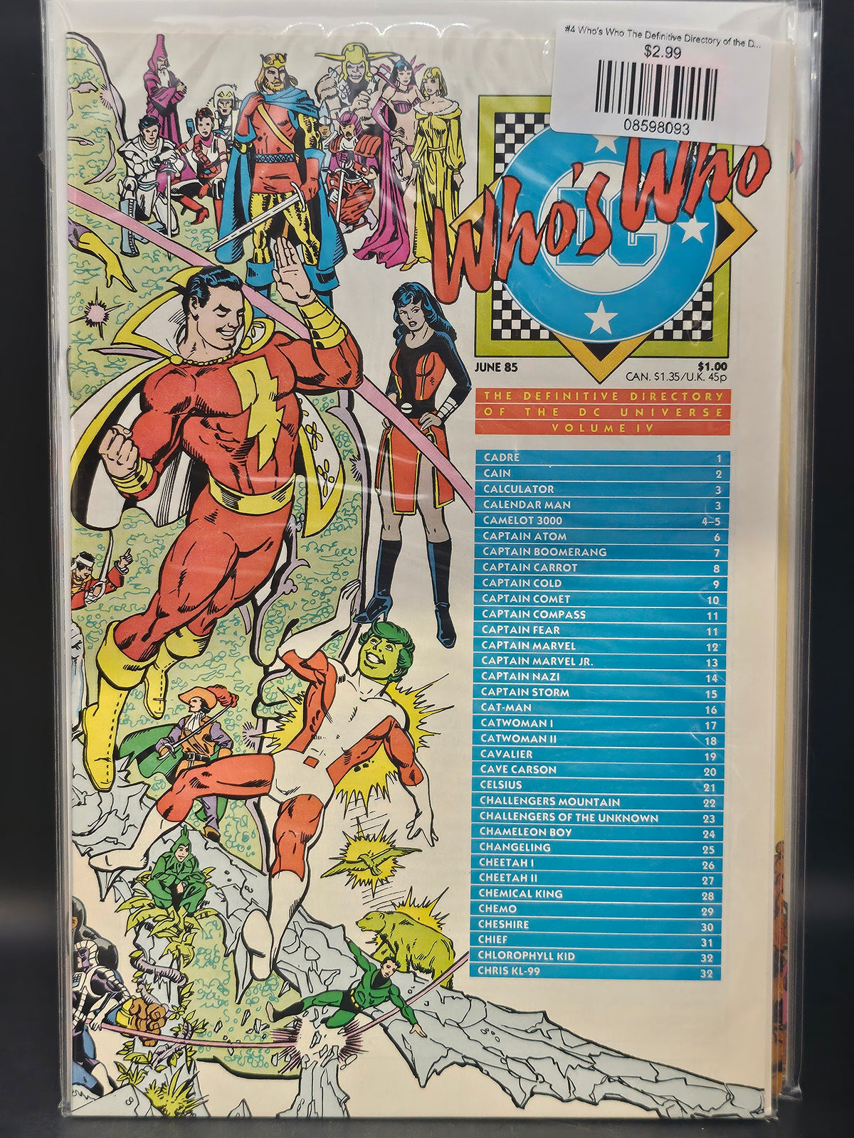 #4 Who's Who The Definitive Directory of the DC Universe (1985)