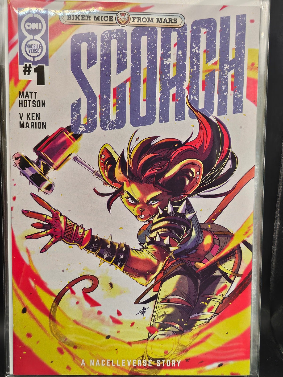 #1B (Eleonora) BIKER MICE FROM MARS SCORCH (ELEONORA CARLINI VAR)
