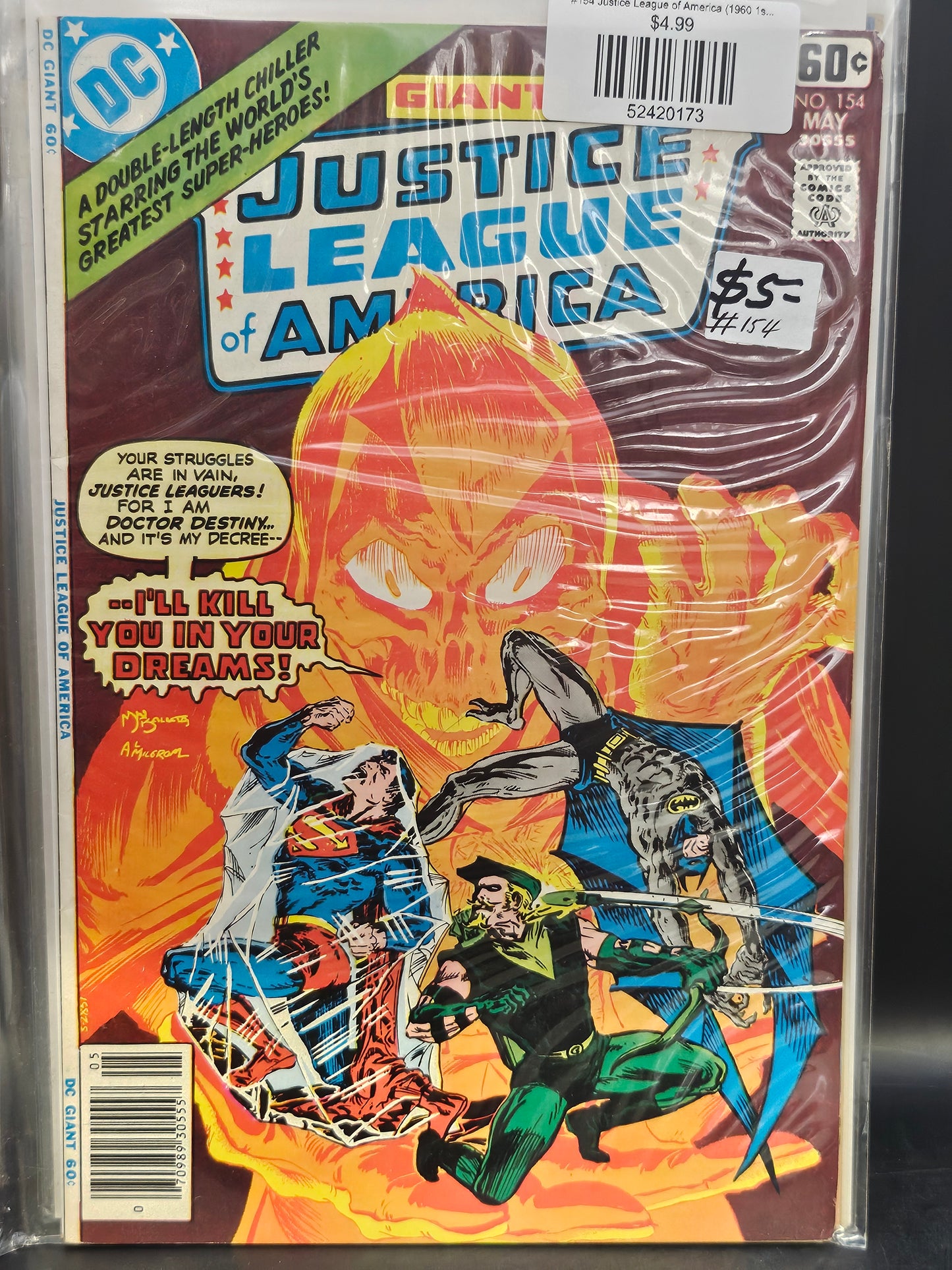 #154 Justice League of America (1960 1st Series)