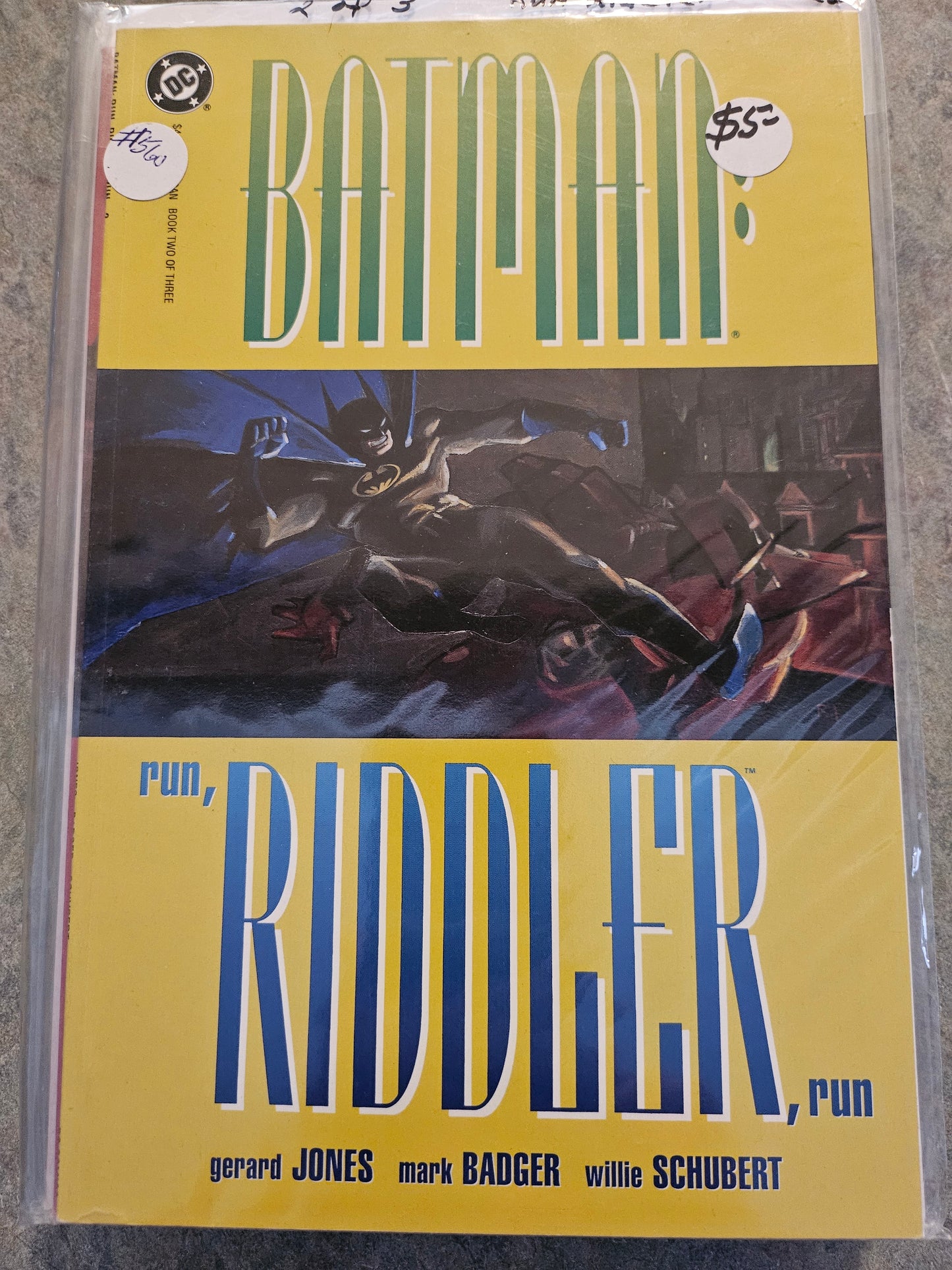 Batman: Run, Riddler, Run – DC Comics – (1992) – Volume 1 – Limited Series – #2 of 3