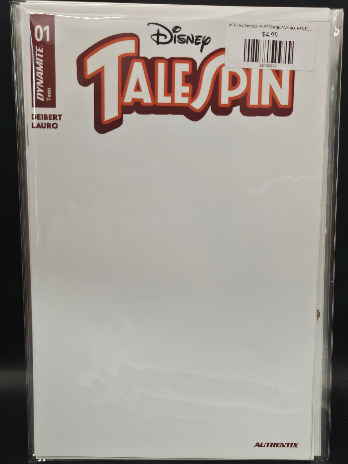 #1G (Authentix) TALESPIN (BLANK AUTHENTIX VAR)