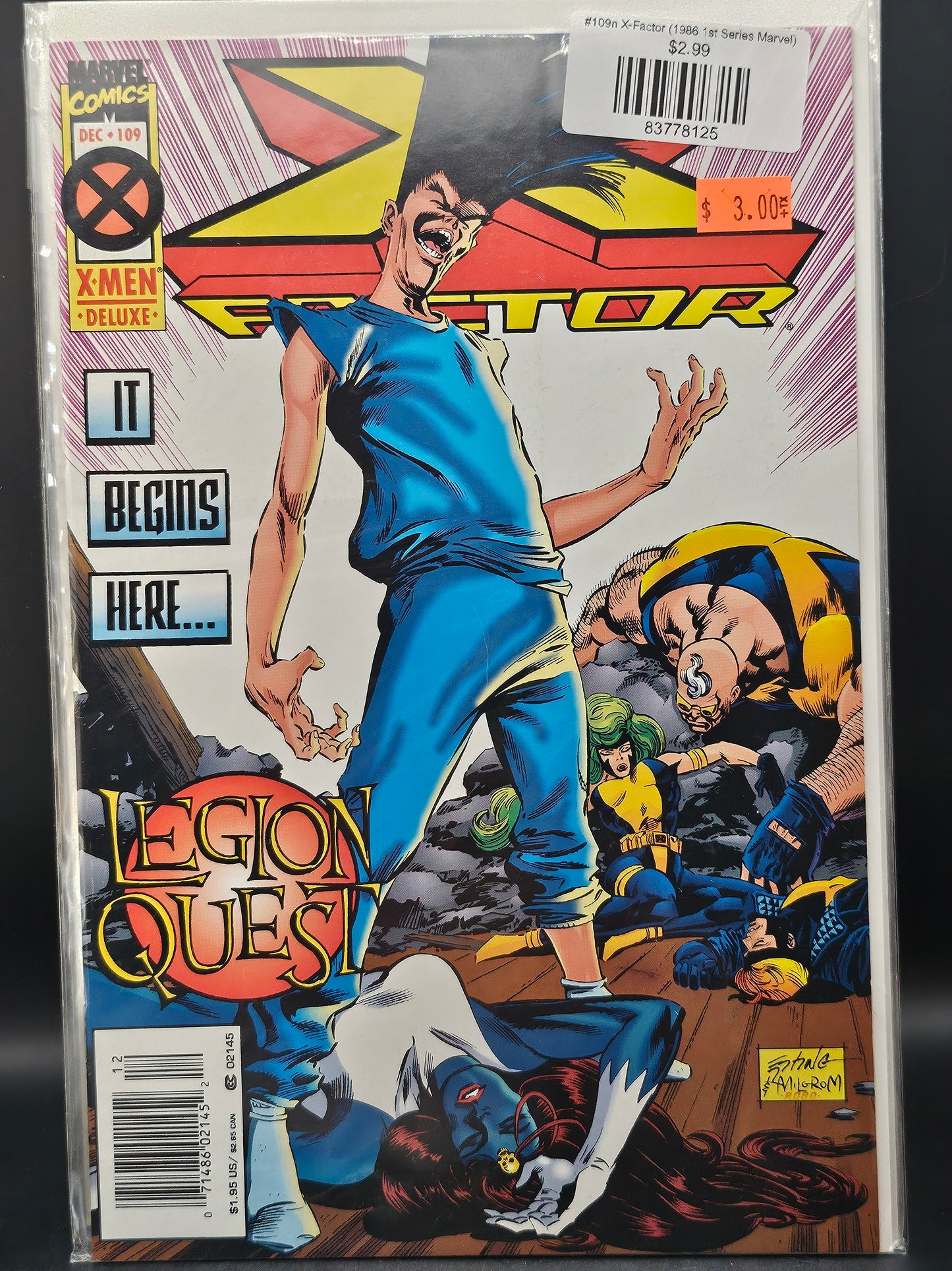 #109n X-Factor (1986 1st Series Marvel)