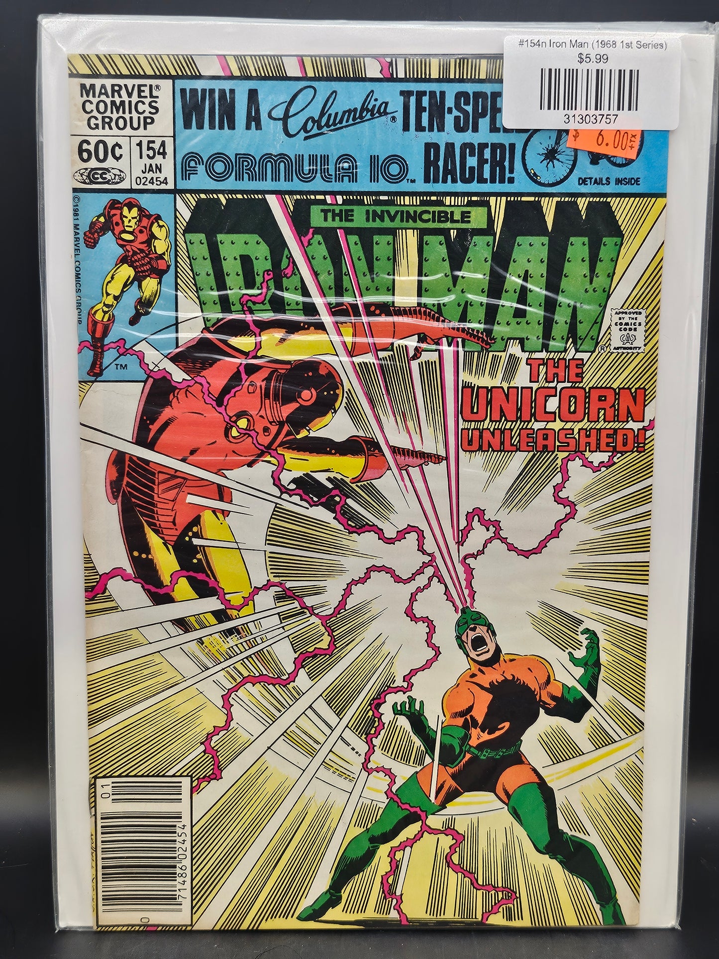 #154n Iron Man (1968 1st Series)