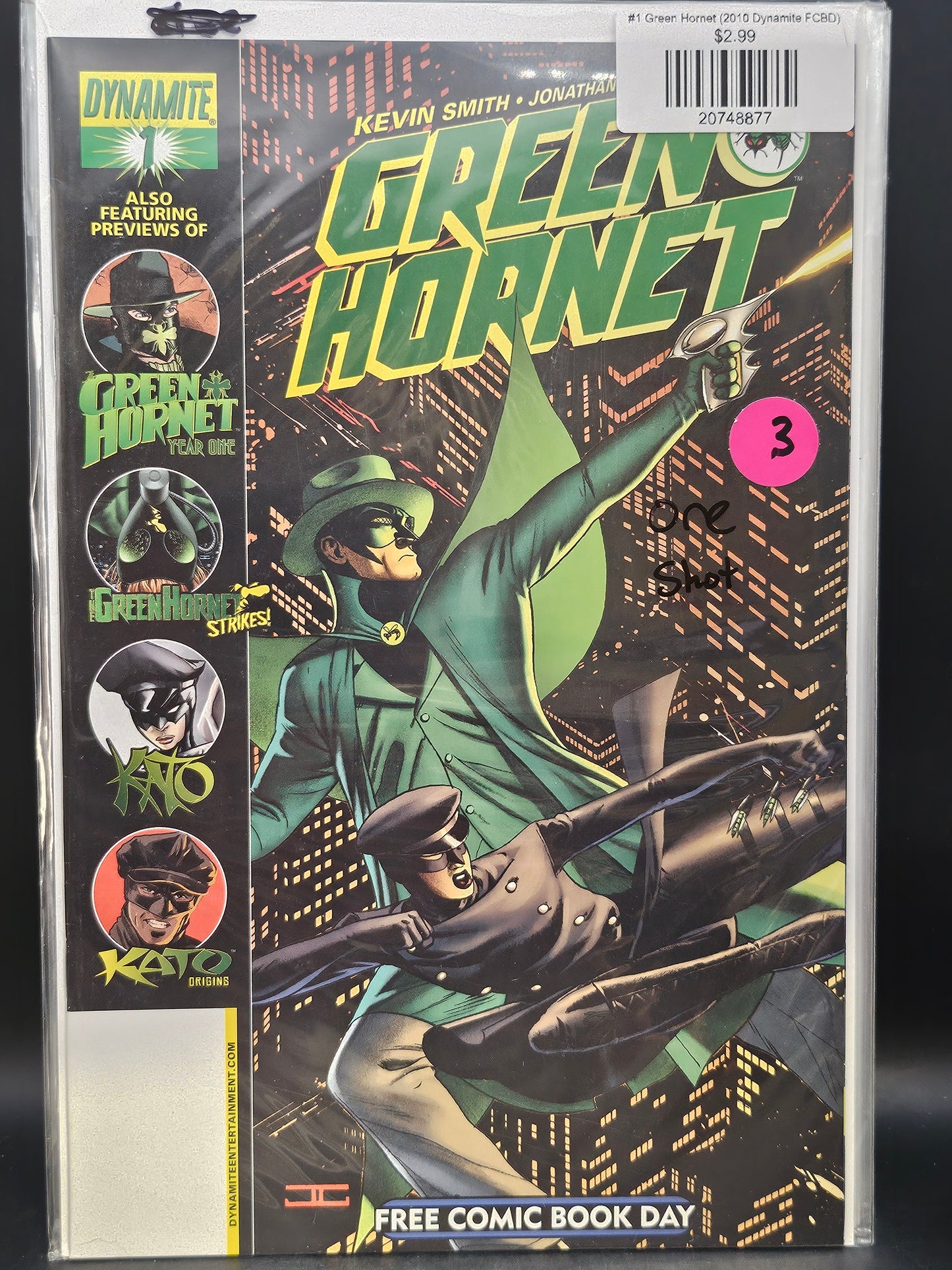 #1 Green Hornet (2010 Dynamite FCBD)