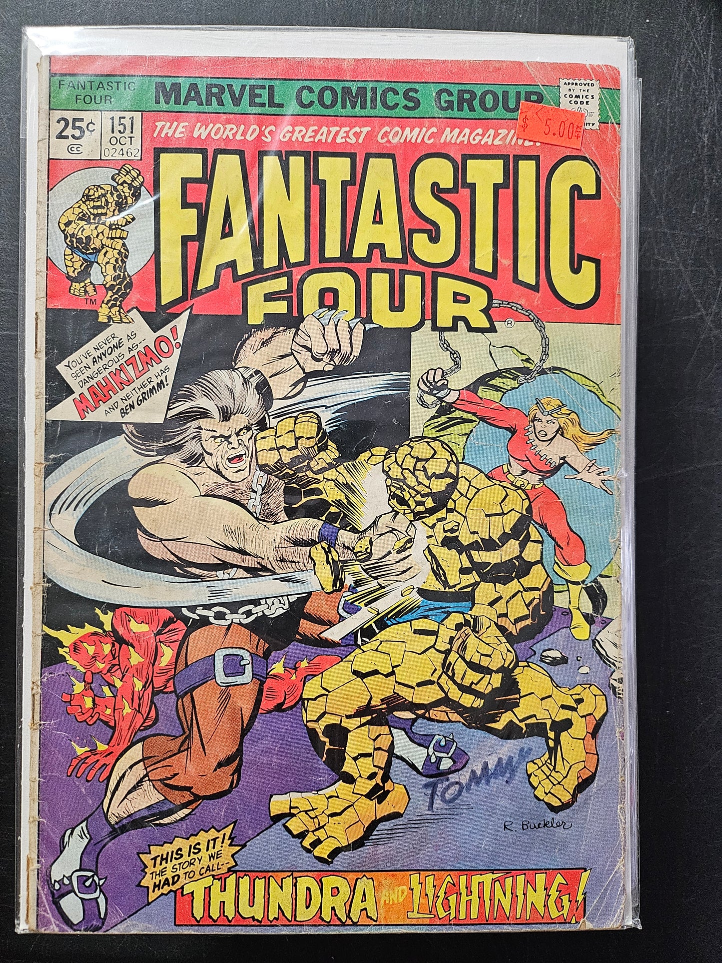 100.101 Fantastic Four – #151 – v1 (1961–1995)