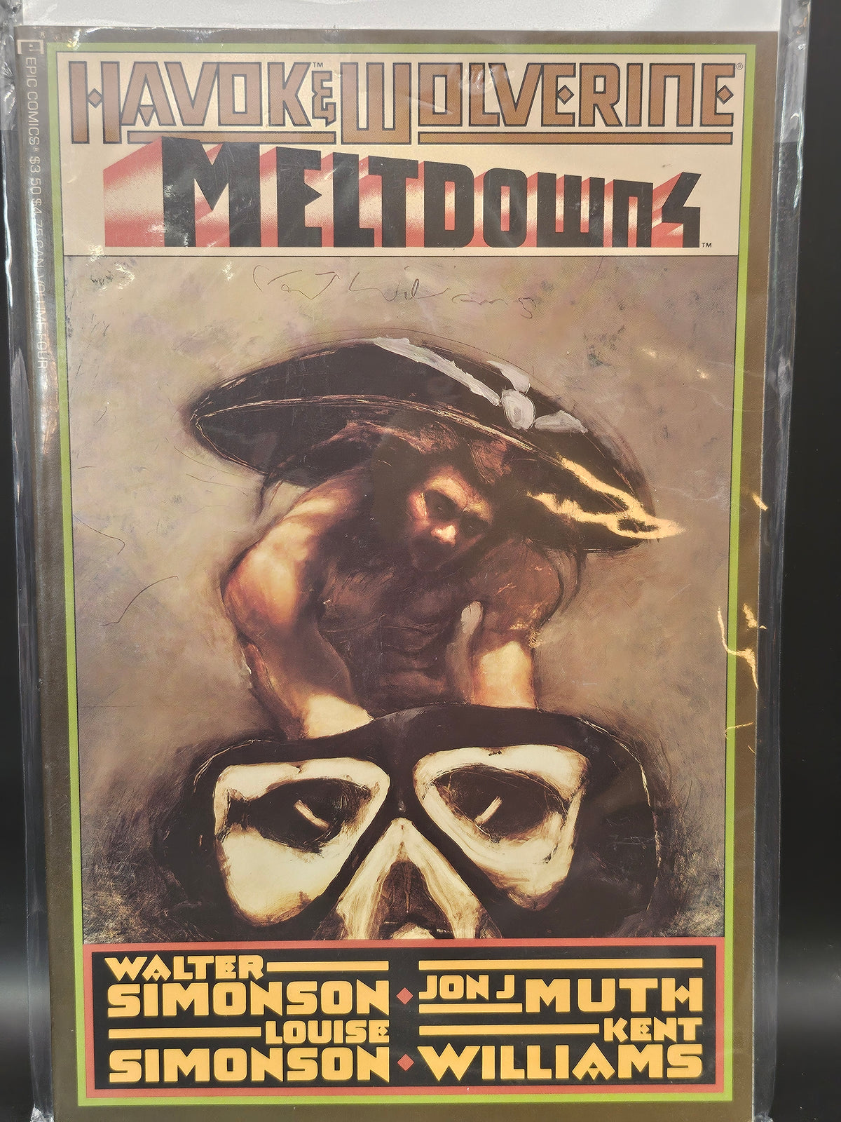 #1-4 Havok and Wolverine Meltdown (1988)