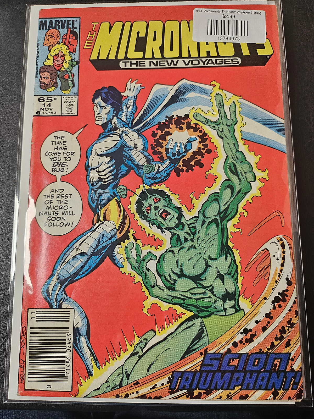 #14 Micronauts The New Voyages (1984)