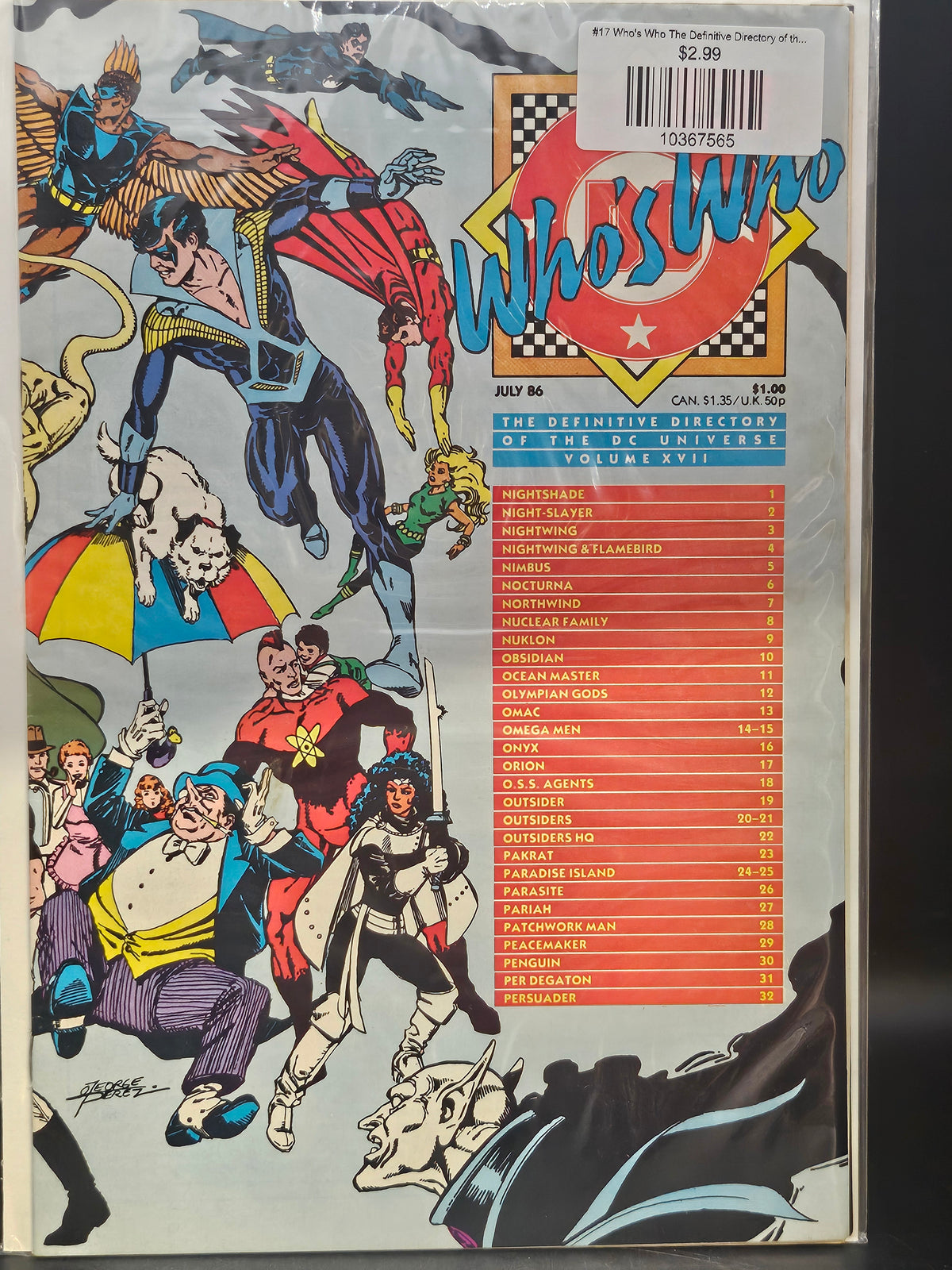#17 Who's Who The Definitive Directory of the DC Universe (1985)