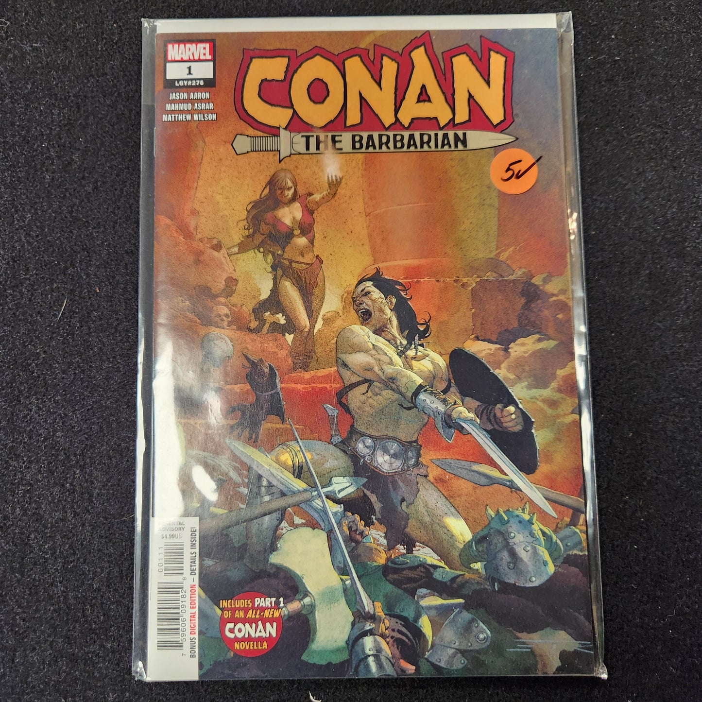 Conan the Barbarian – Marvel Comics – 2019–2021 – Volume 3 – Ongoing Series – #1 LGY #276