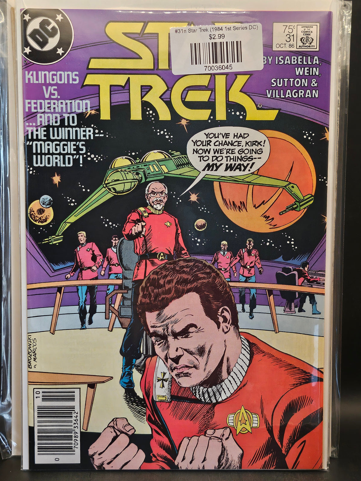 #31n Star Trek (1984 1st Series DC)