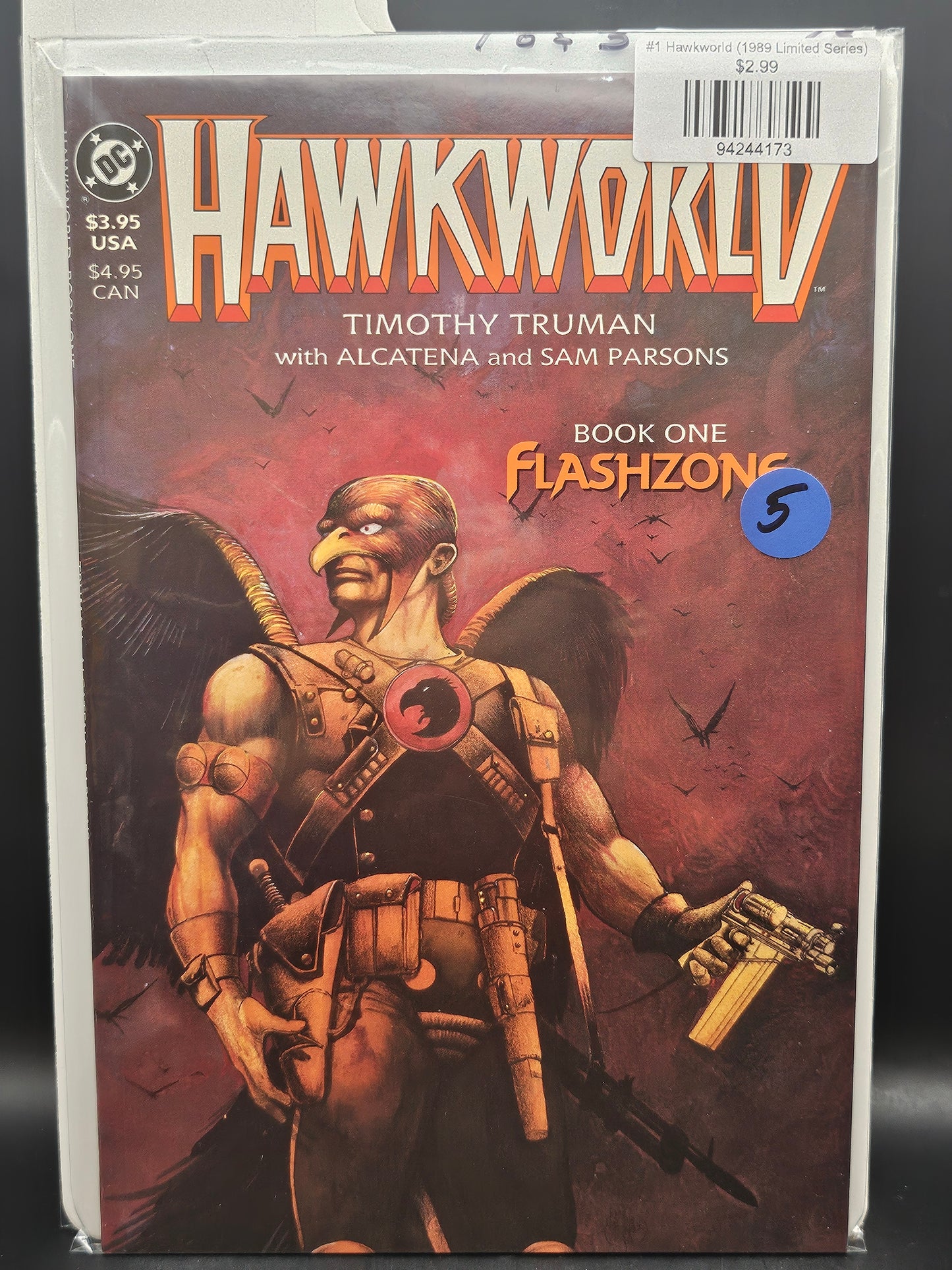 #1 Hawkworld (1989 Limited Series)