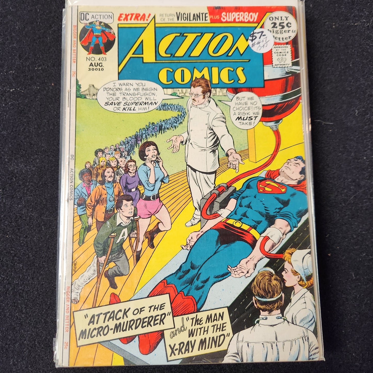 Action Comics #403 - Return of the Vigilante (DC 1971)