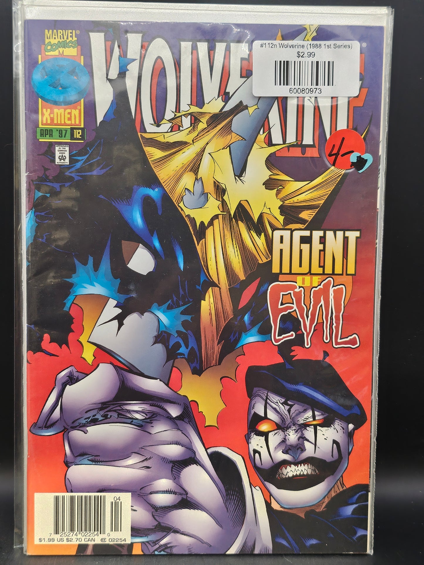 #112n Wolverine (1988 1st Series)