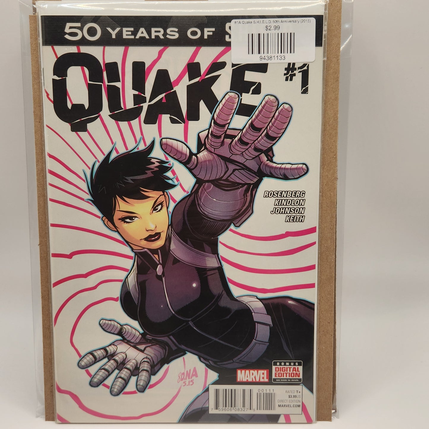 #1A Quake S.H.I.E.L.D. 50th Anniversary (2015)