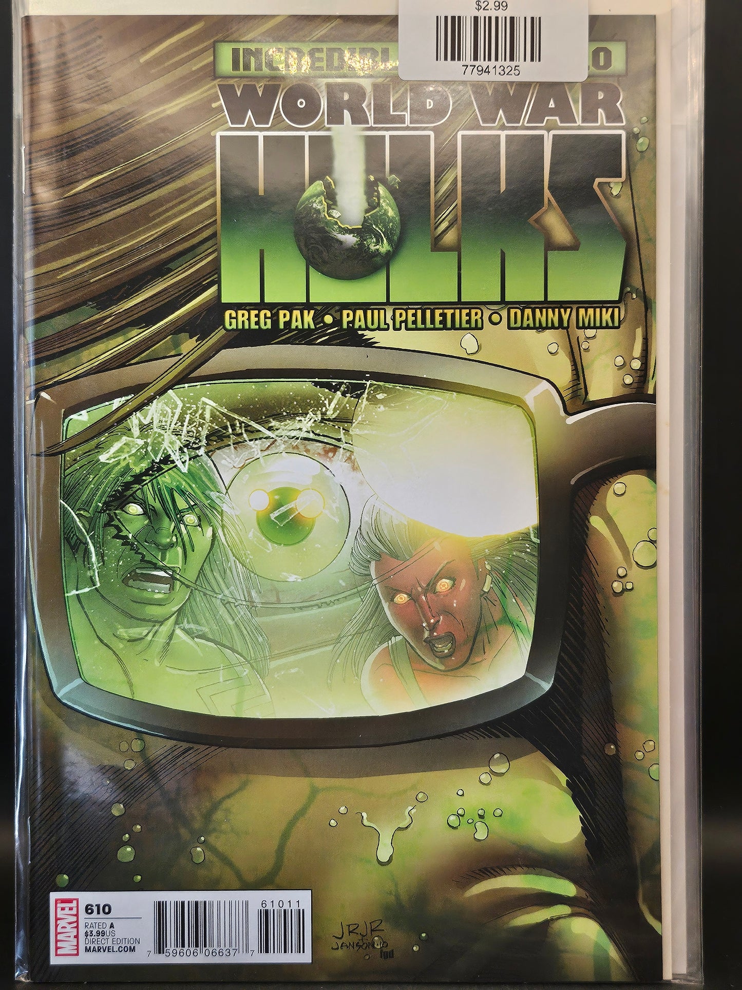 #610A Incredible Hulk (2009 Marvel 3rd Series)