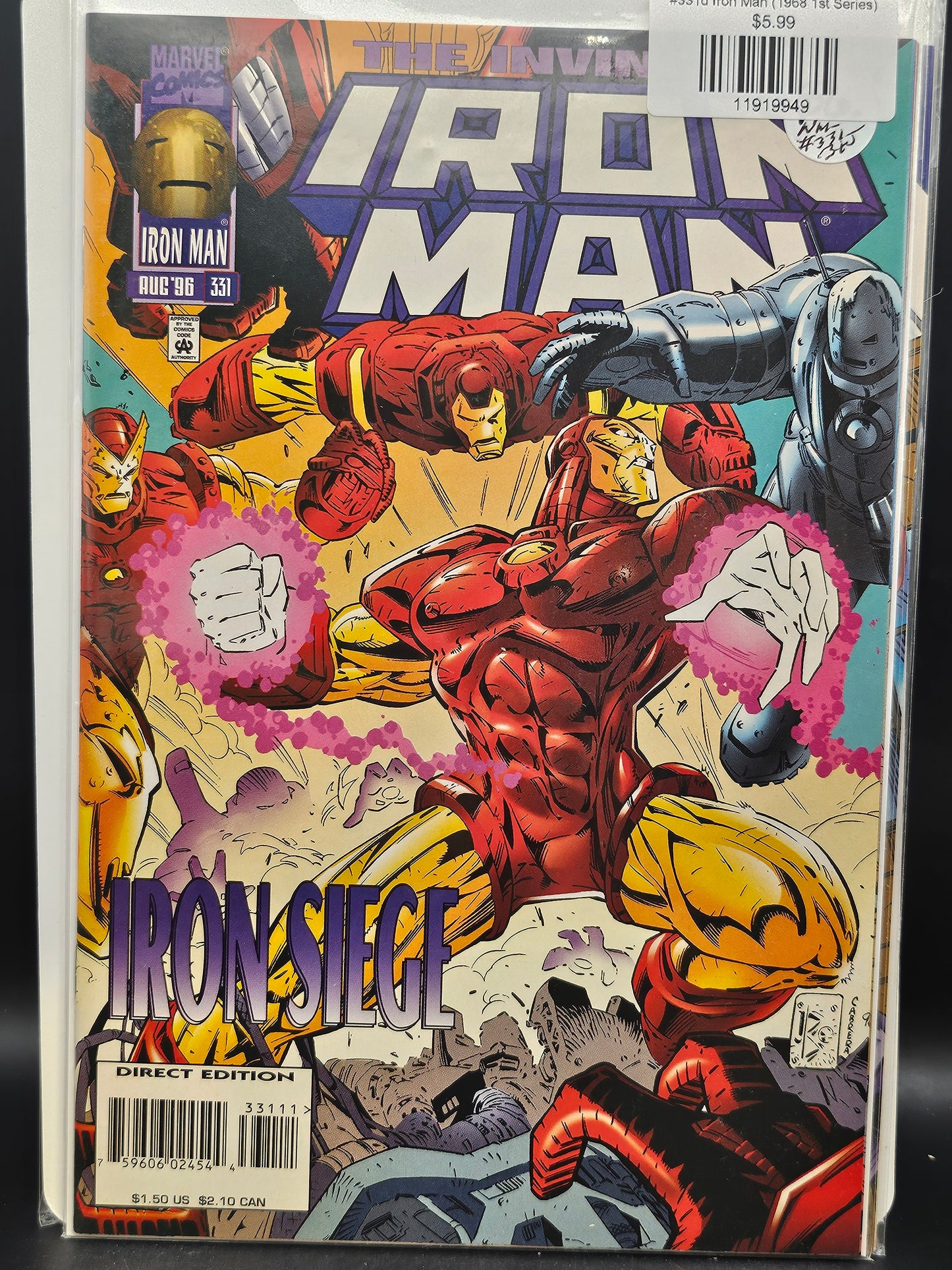 #331d Iron Man (1968 1st Series)