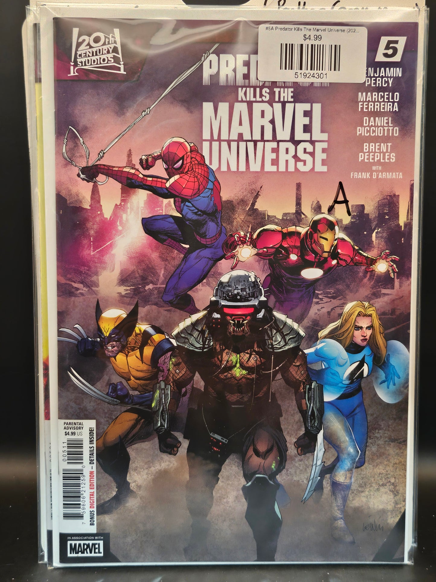 #5A Predator Kills The Marvel Universe (2025 Marvel)