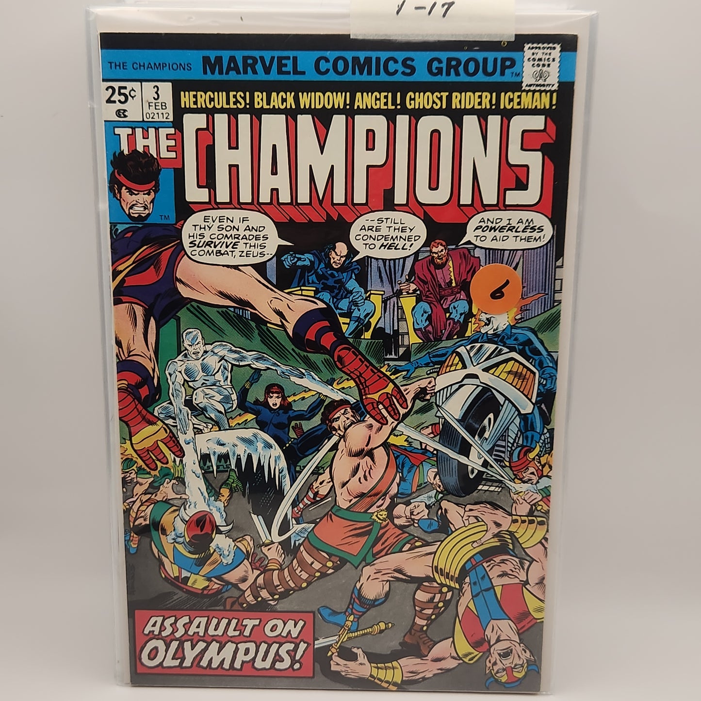#3 - Champions (1975-1978 Marvel 1st Series)