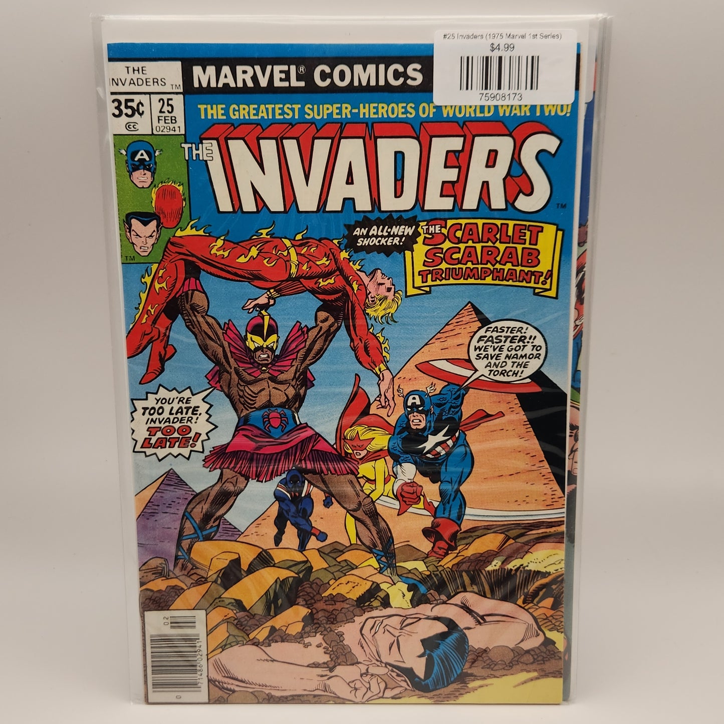 #25 Invaders (1975 Marvel 1st Series)