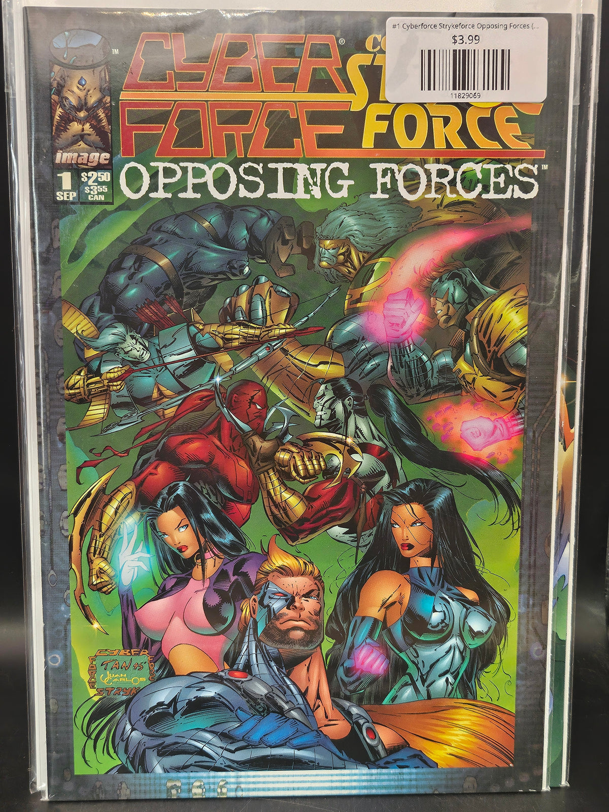 #1 Cyberforce Strykeforce Opposing Forces (1995)