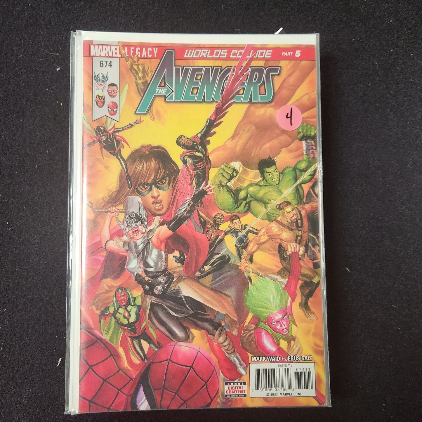 Avengers – Marvel Comics – (2017–2018) – Volume 7 – #674