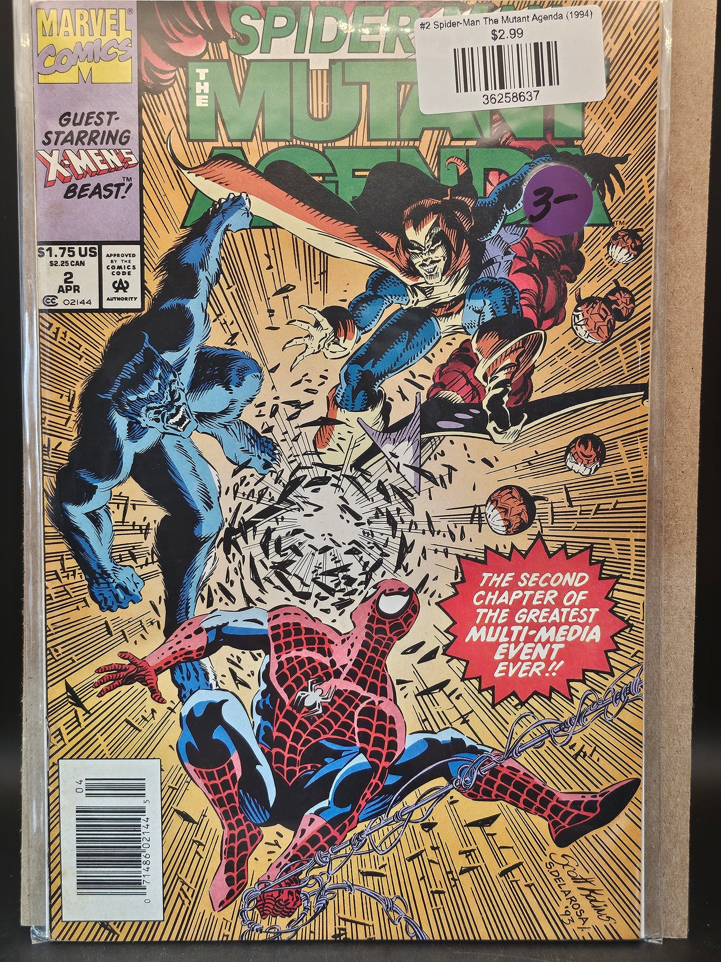 #2 Spider-Man The Mutant Agenda (1994)