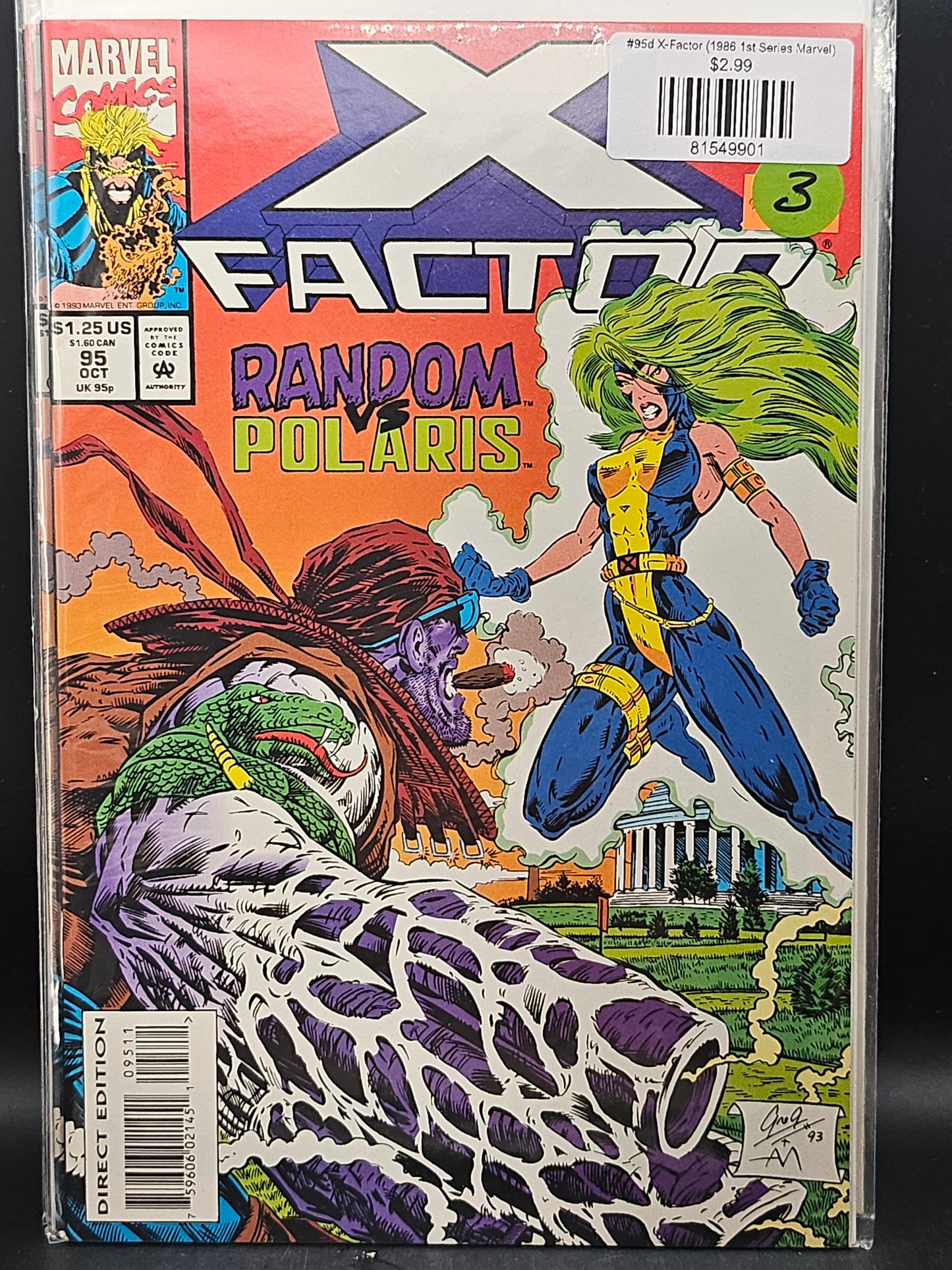 #95d X-Factor (1986 1st Series Marvel)