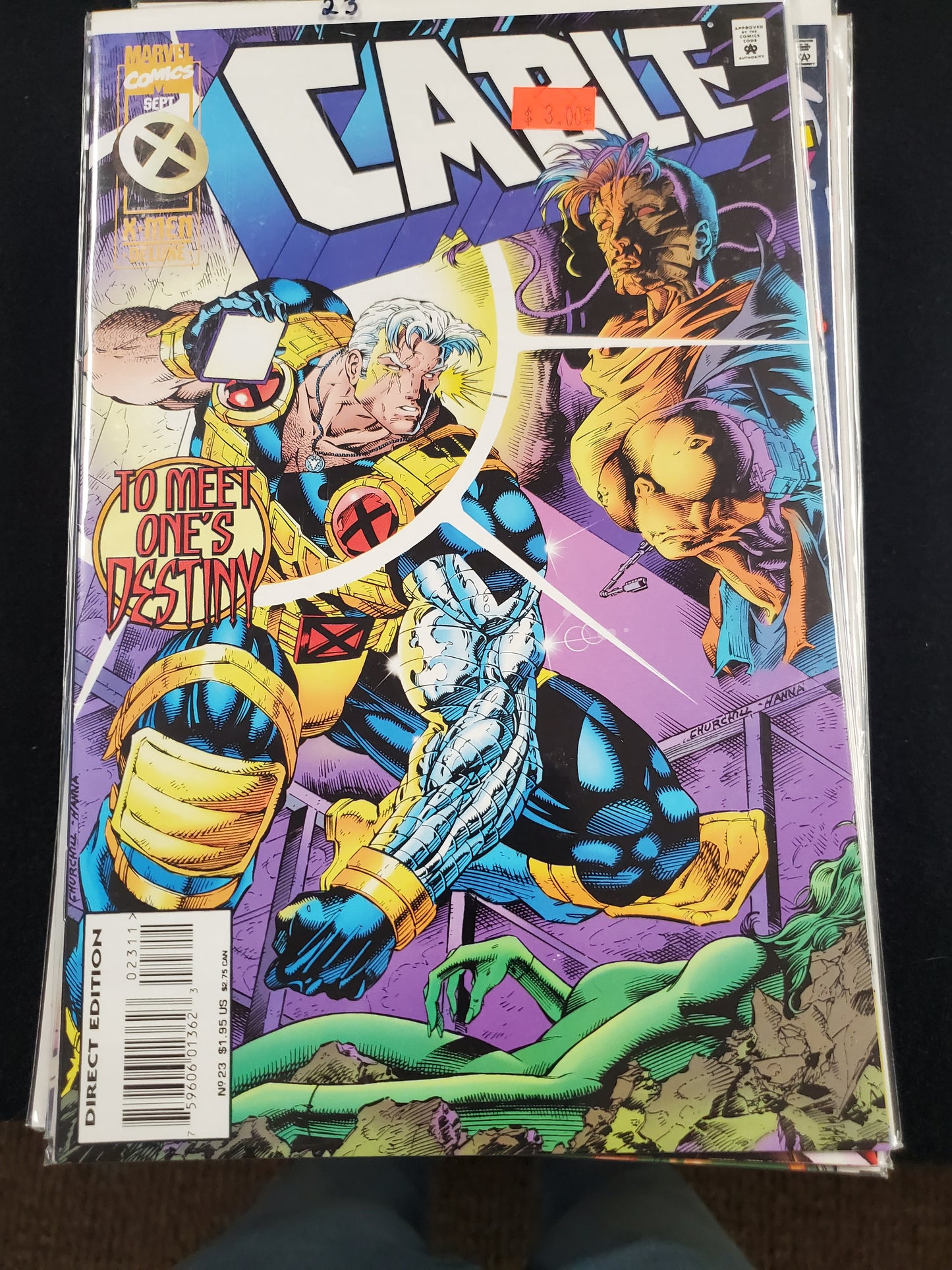 Cable – Marvel Comics – 1993–2002 – Volume 1 – #23 - Cover A - Deluxe Edition