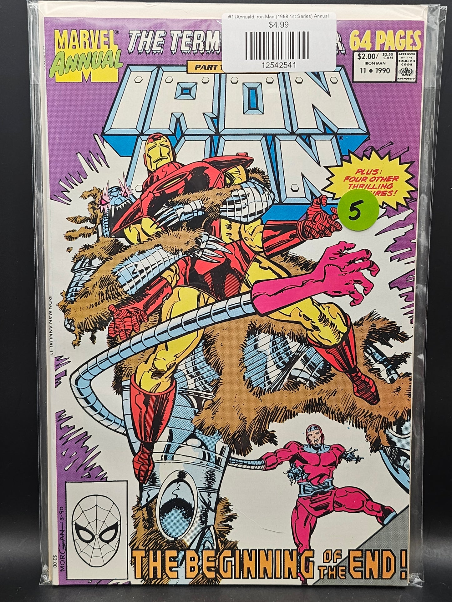 #11Annuald Iron Man (1968 1st Series) Annual