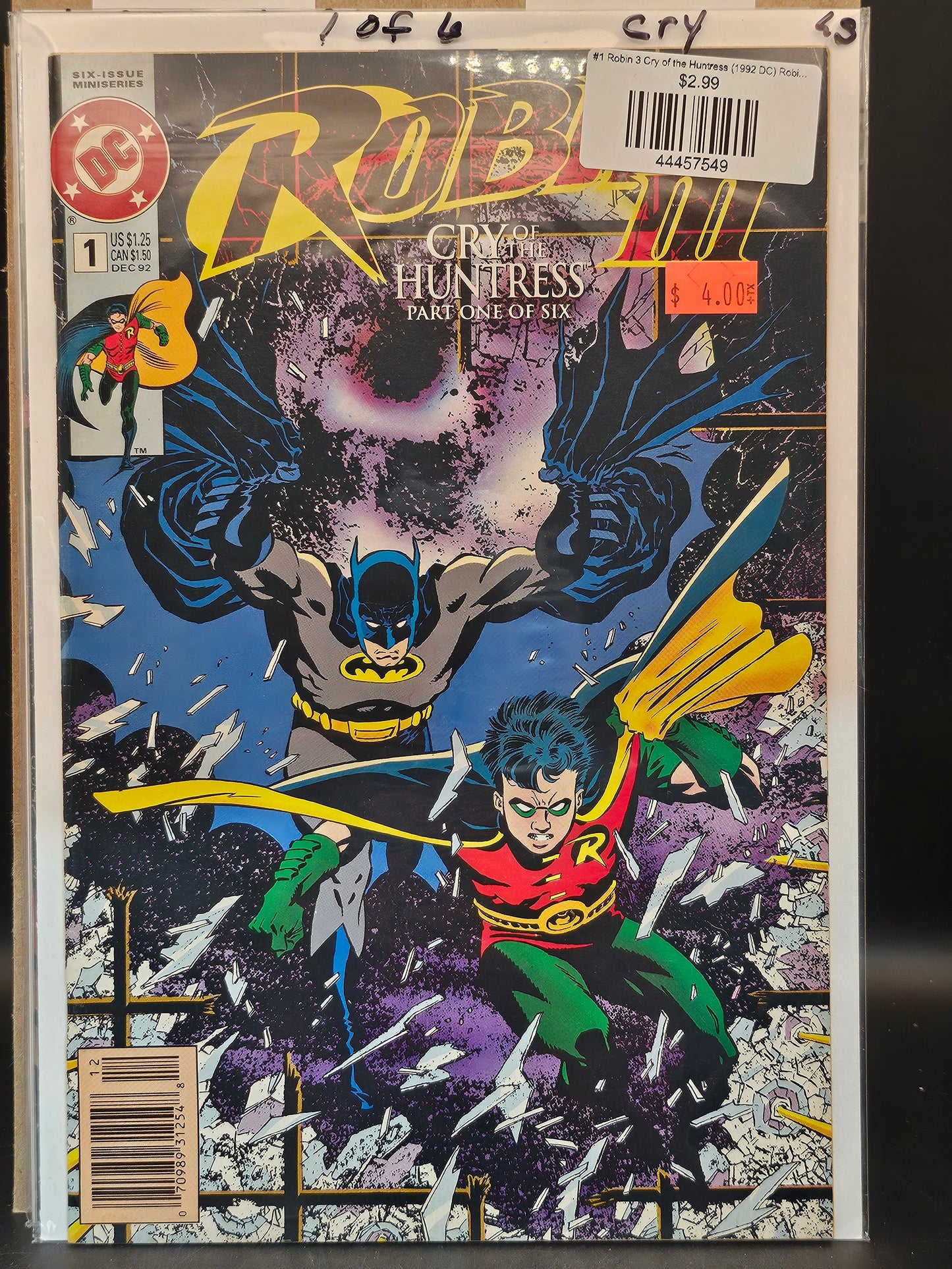 #1 Robin 3 Cry of the Huntress (1992 DC) Robin III