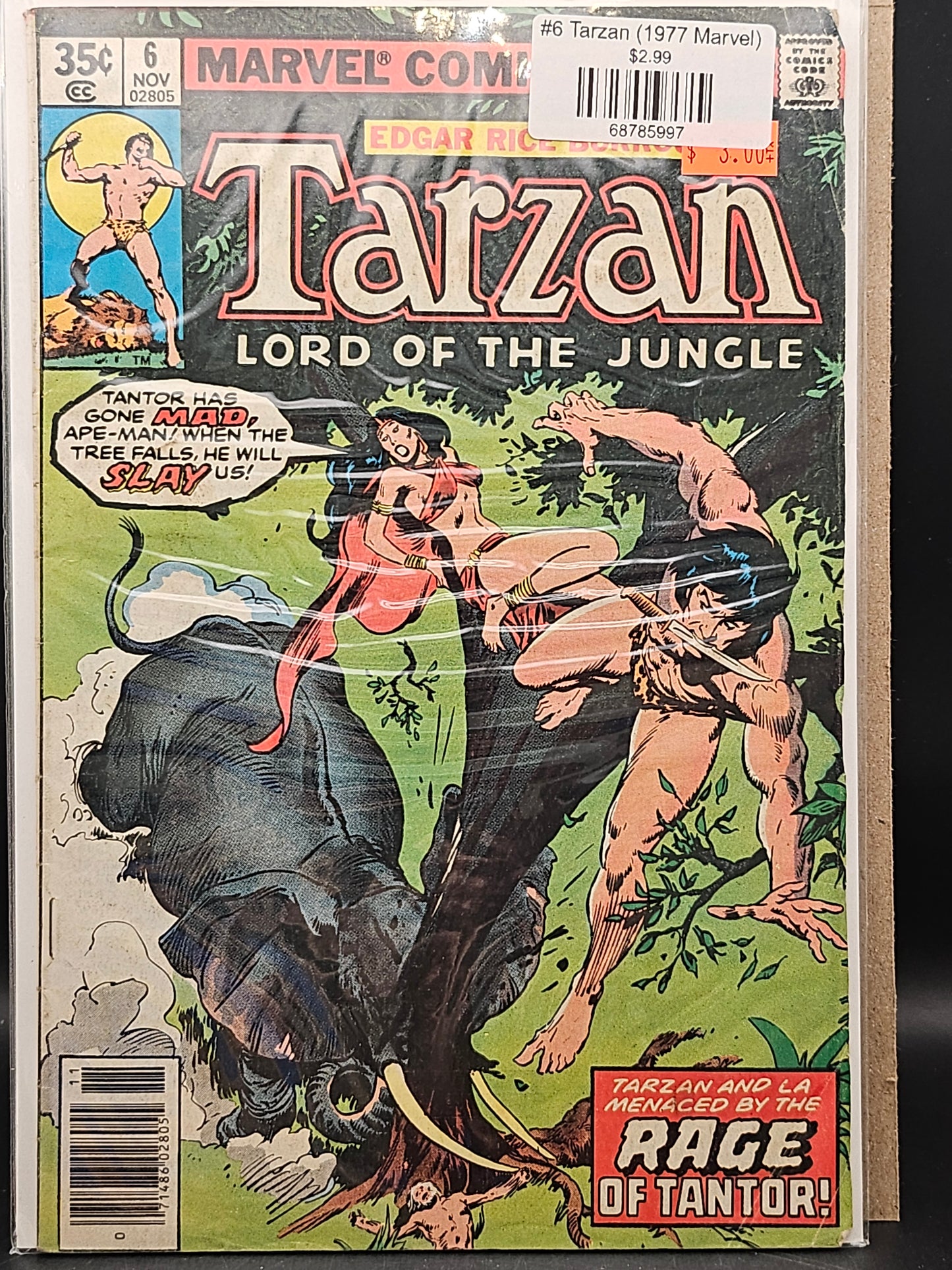 #6 Tarzan (1977 Marvel)