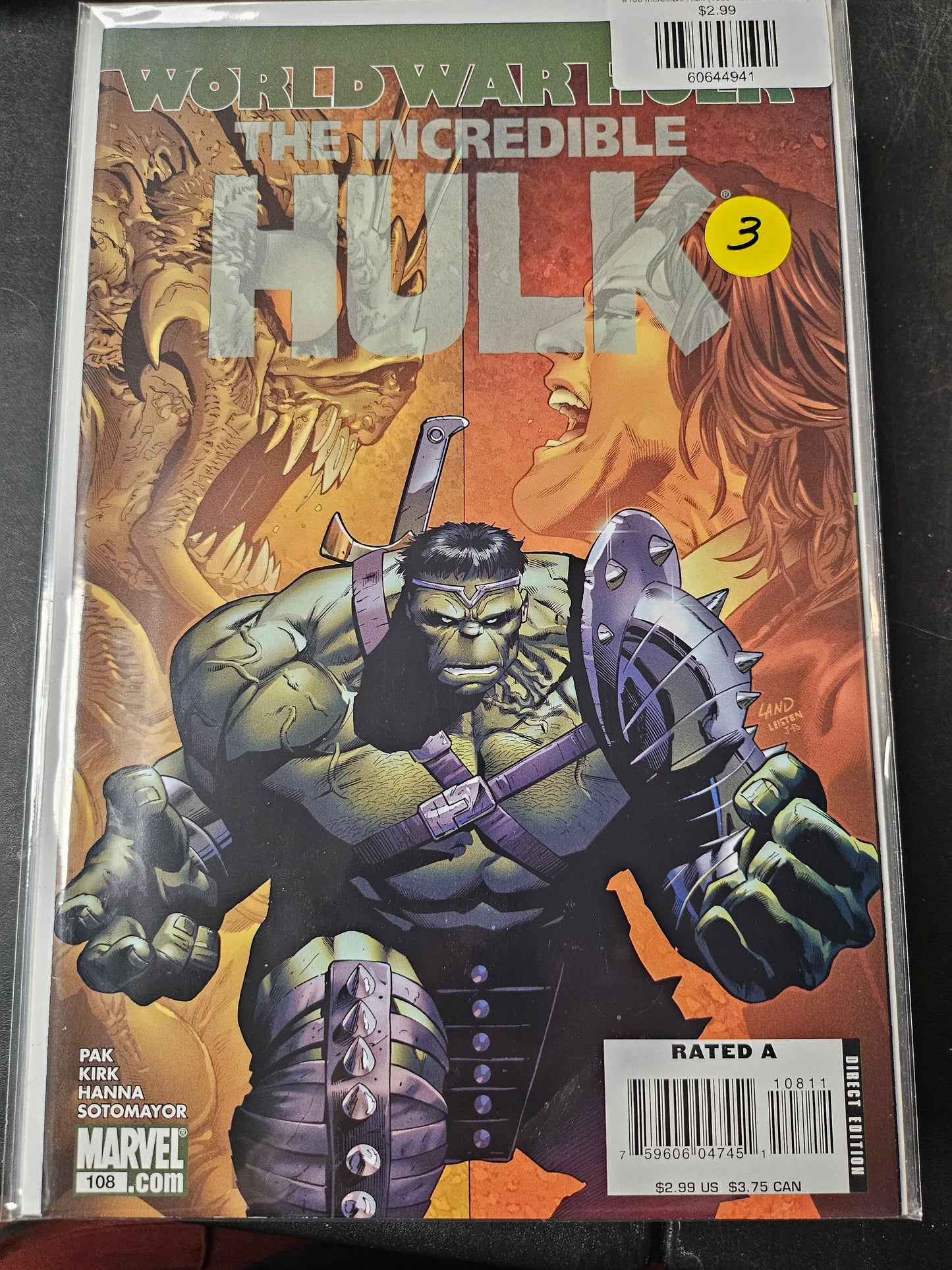 #108 Incredible Hulk (1999 Marvel 2nd Series)