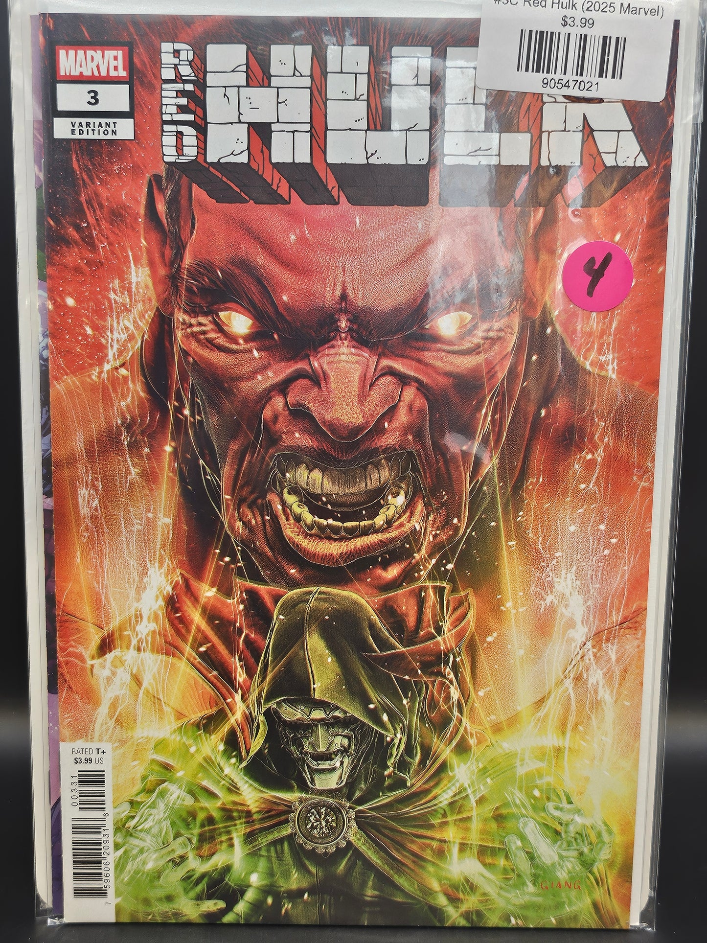 #3C Red Hulk (2025 Marvel)