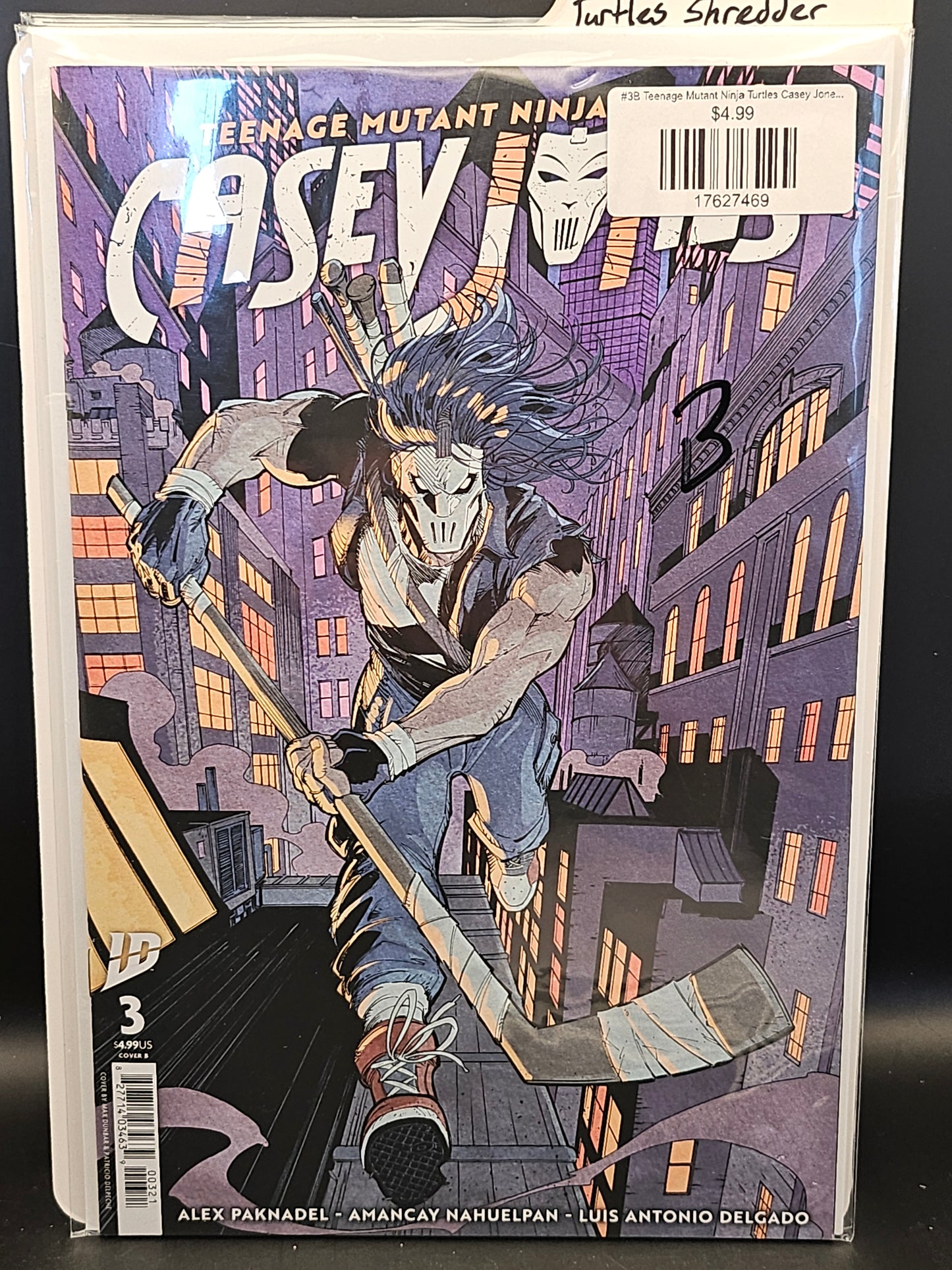 #3B Teenage Mutant Ninja Turtles Casey Jones (2025 IDW)