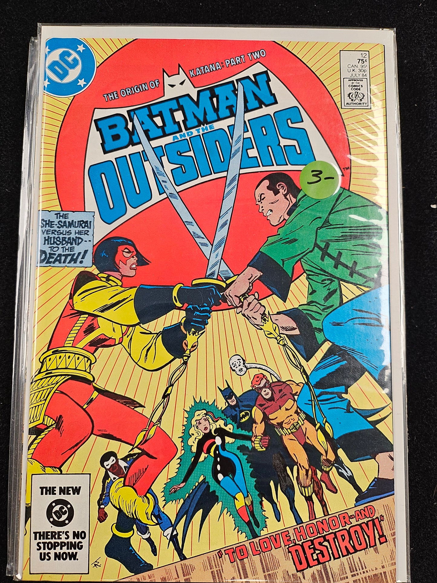 Batman and the Outsiders – DC Comics – (1983–1987) – Volume 1 – #12