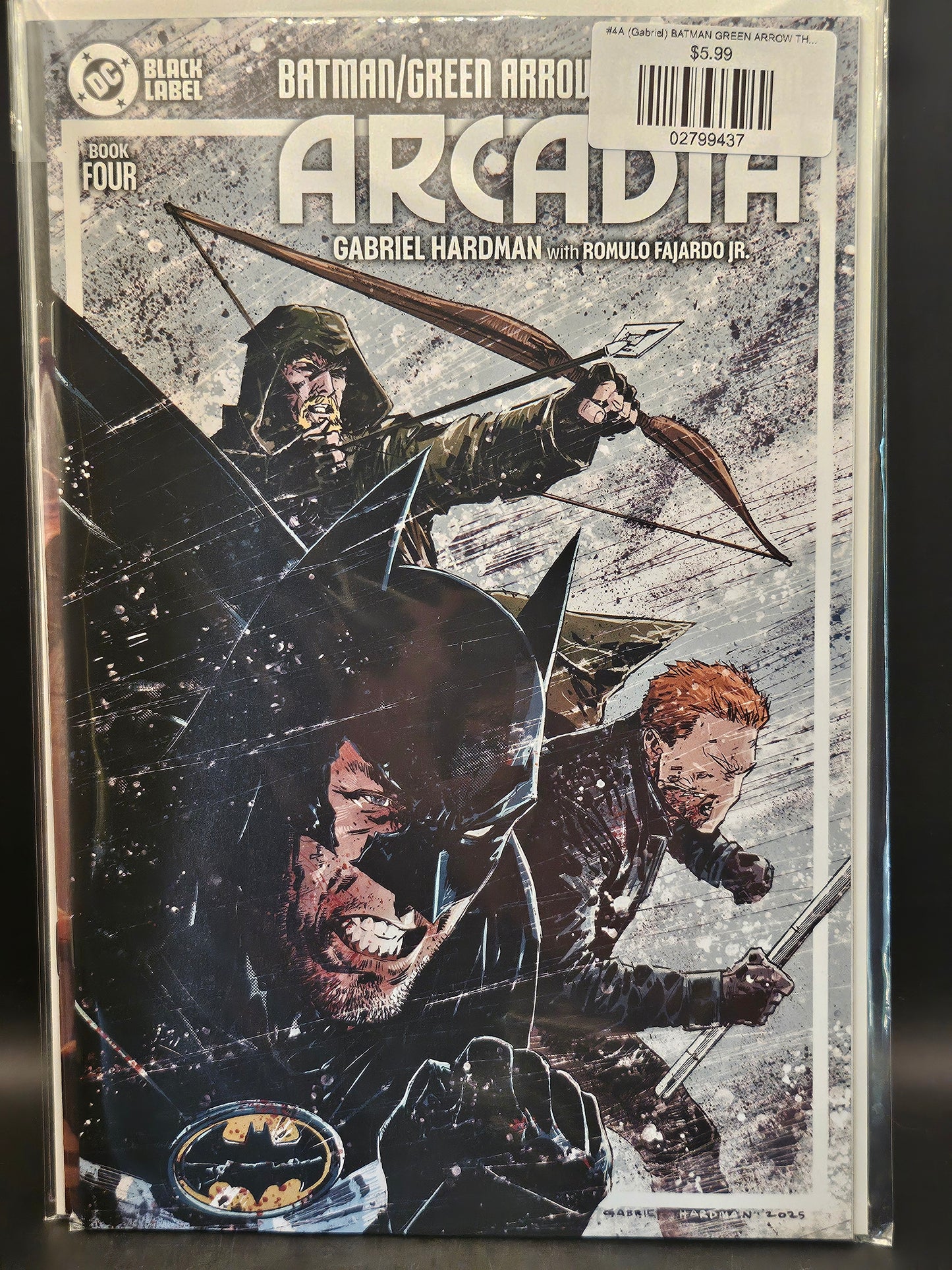 #4A (Gabriel) BATMAN GREEN ARROW THE QUESTION ARCADIA (OF 4 GABRIEL HARDMAN MR)
