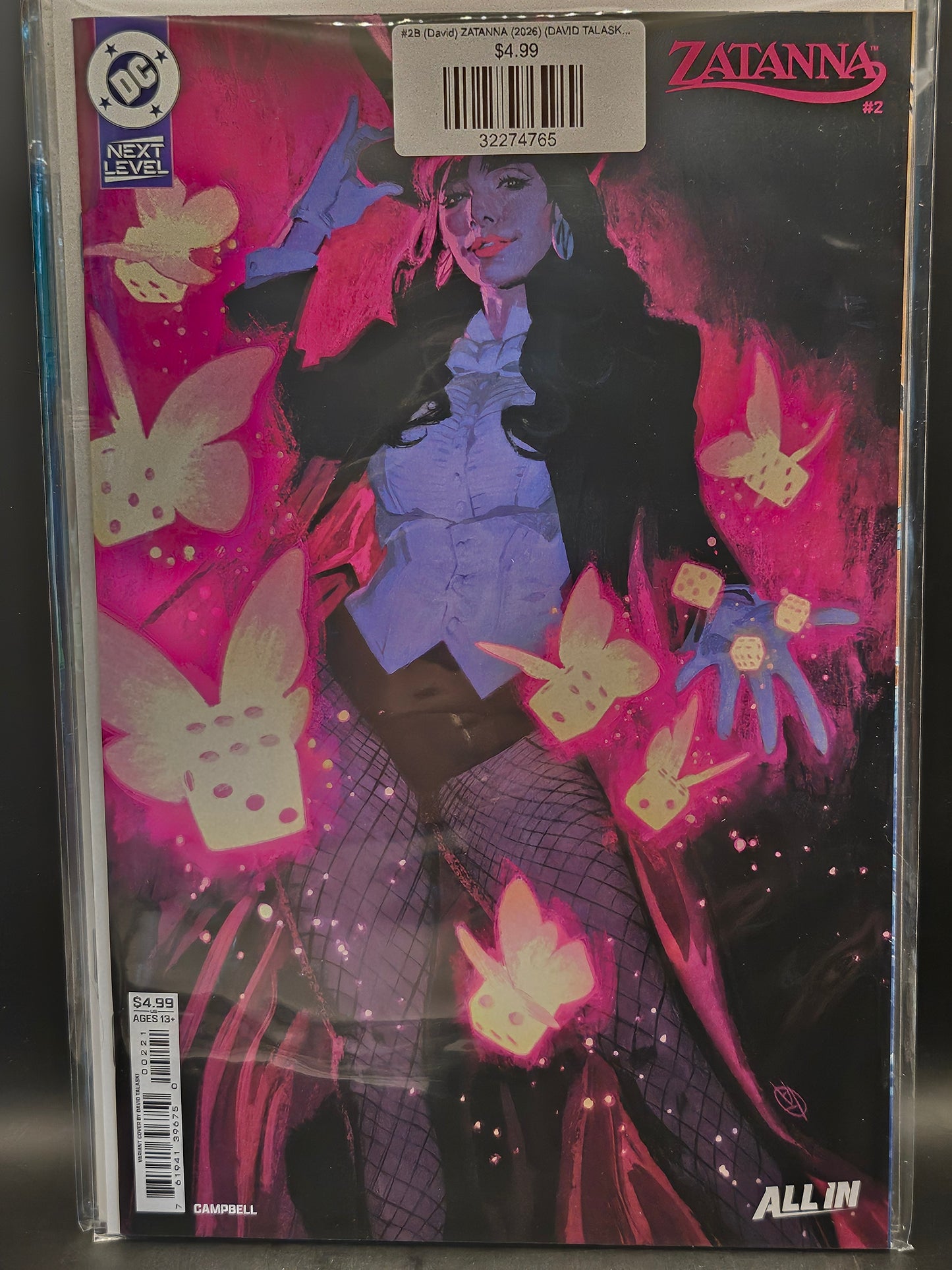 #2B (David) ZATANNA (2026) (DAVID TALASKI CARD STOCK VAR)